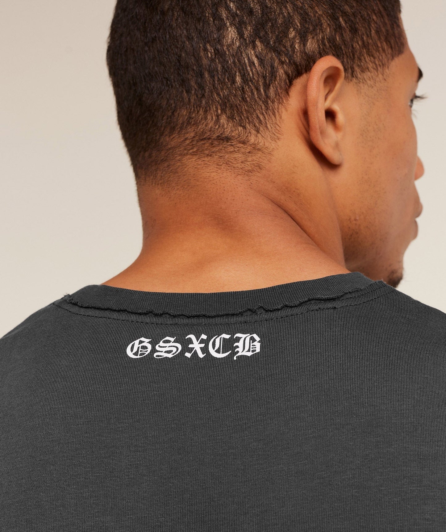 Gymshark x Carlos Belcast Cut off Tee - Grey