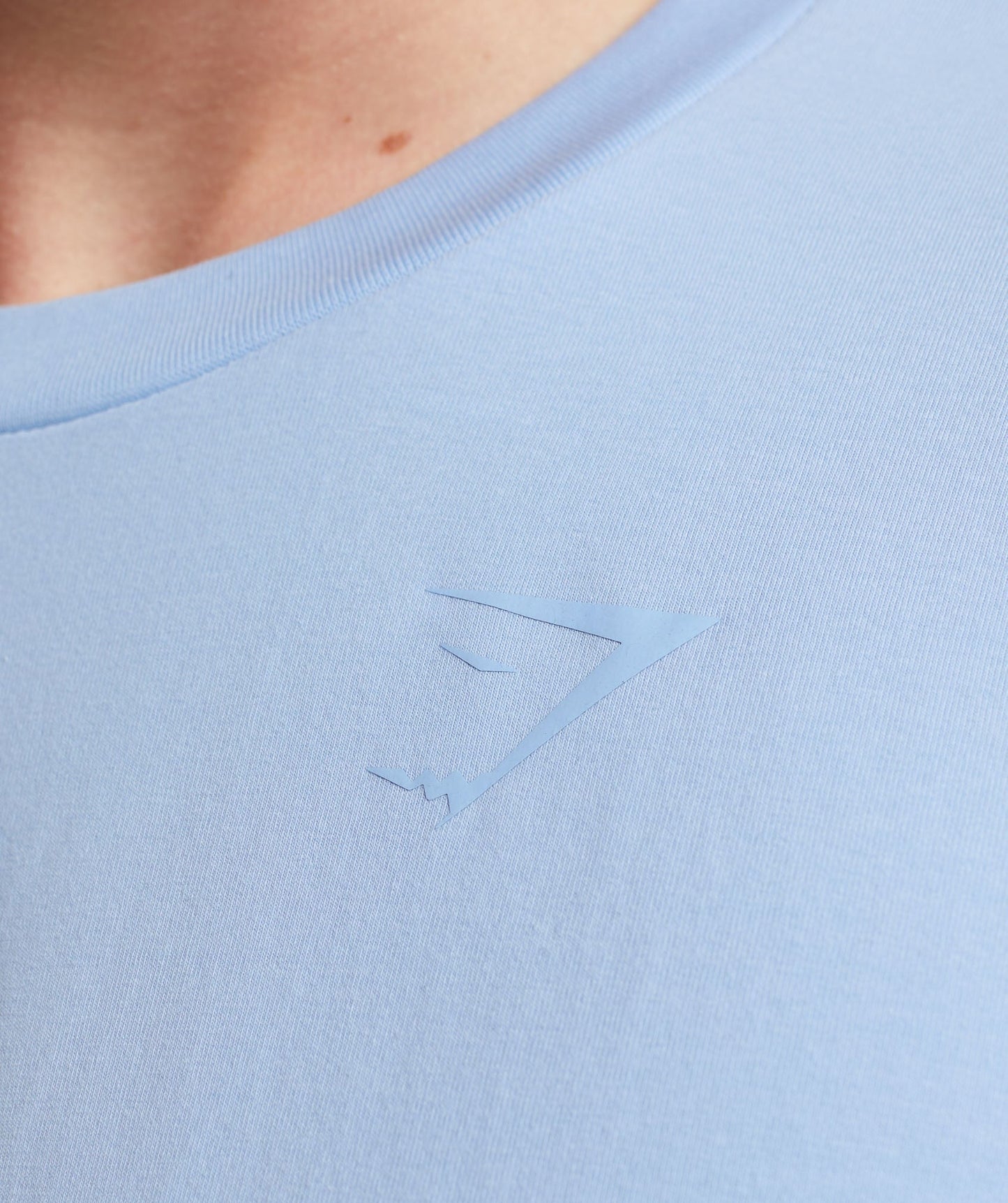 Gymshark Oversized Sharkhead T-Shirt - Moonstone Blue
