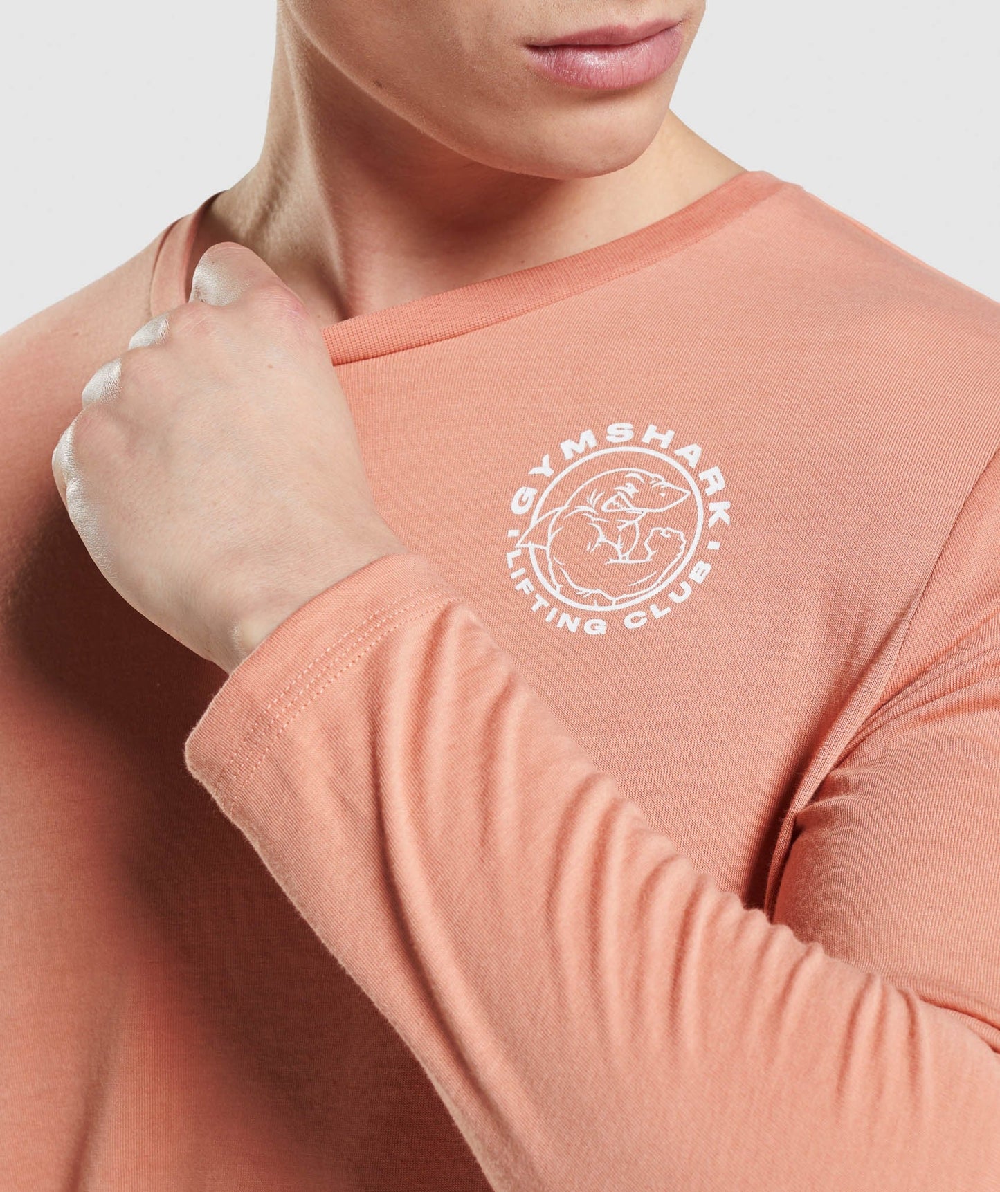 Gymshark Legacy Long Sleeve T-Shirt - Nevada Pink