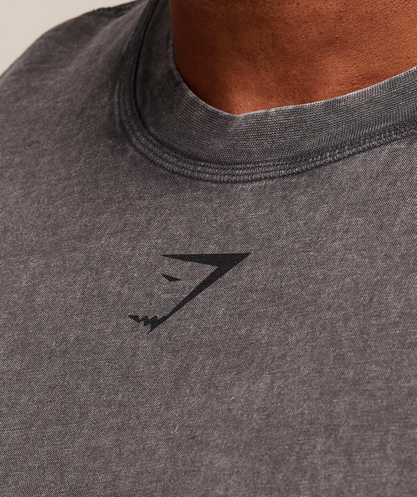 Gymshark Heritage Washed T-Shirt - Grey
