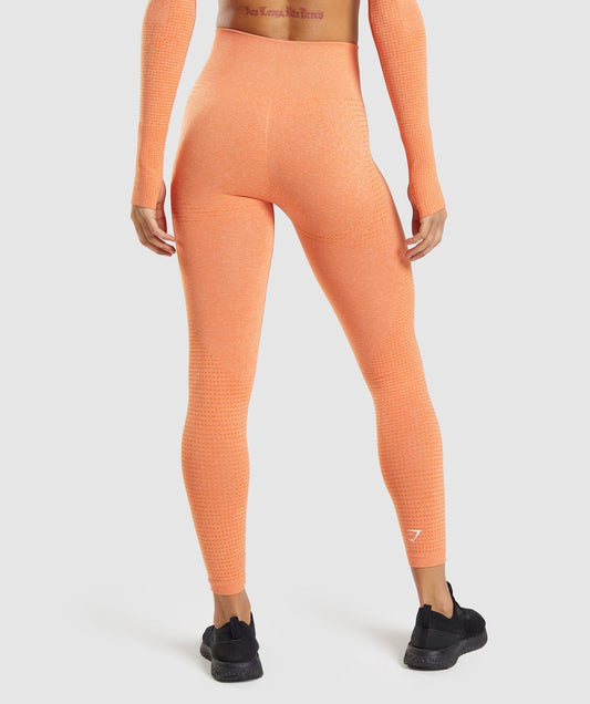 Gymshark Vital Seamless 2.0 Leggings - Apricot Orange Marl