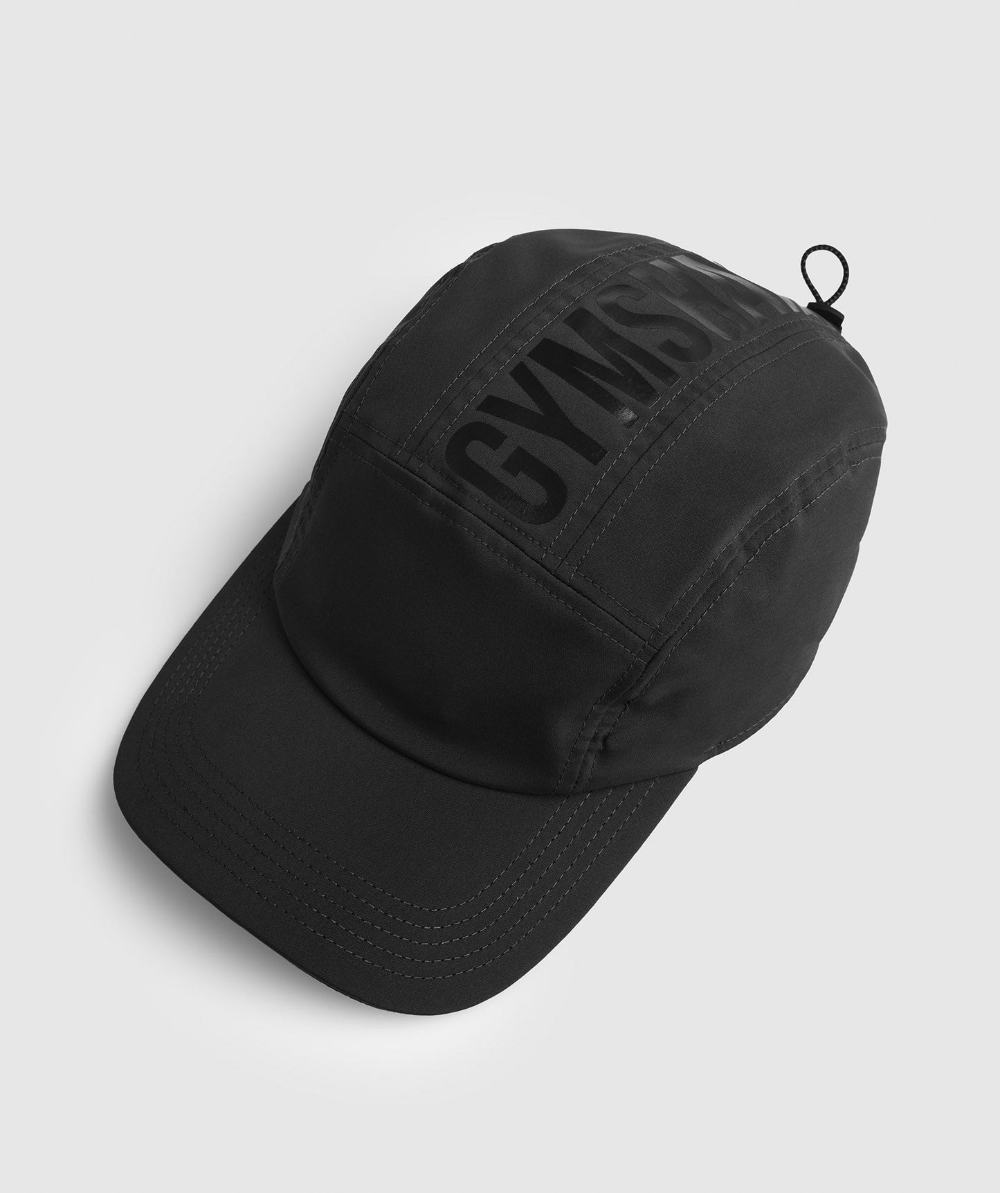 Gymshark Logo 5 Panel Cap - Black