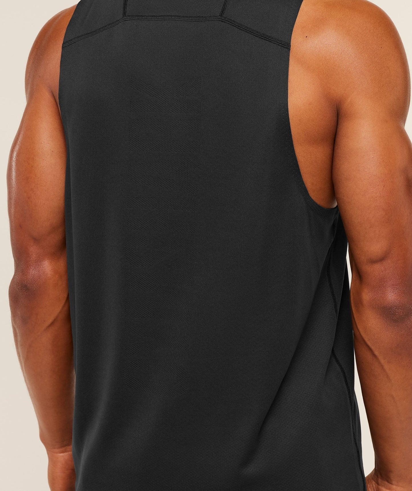 Gymshark Hybrid Engineered Jacquard Tank - Black