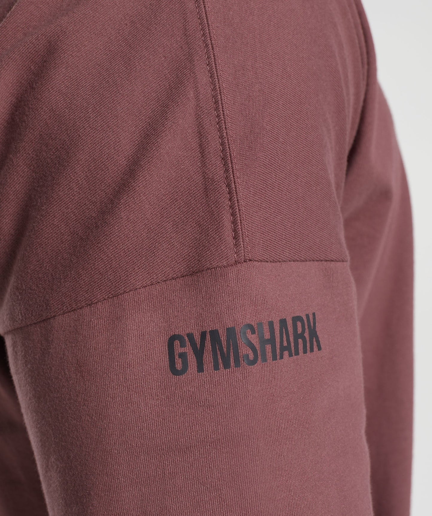 Gymshark GS x David Laid Oversized Long Sleeve T-Shirt - Magenta Brown
