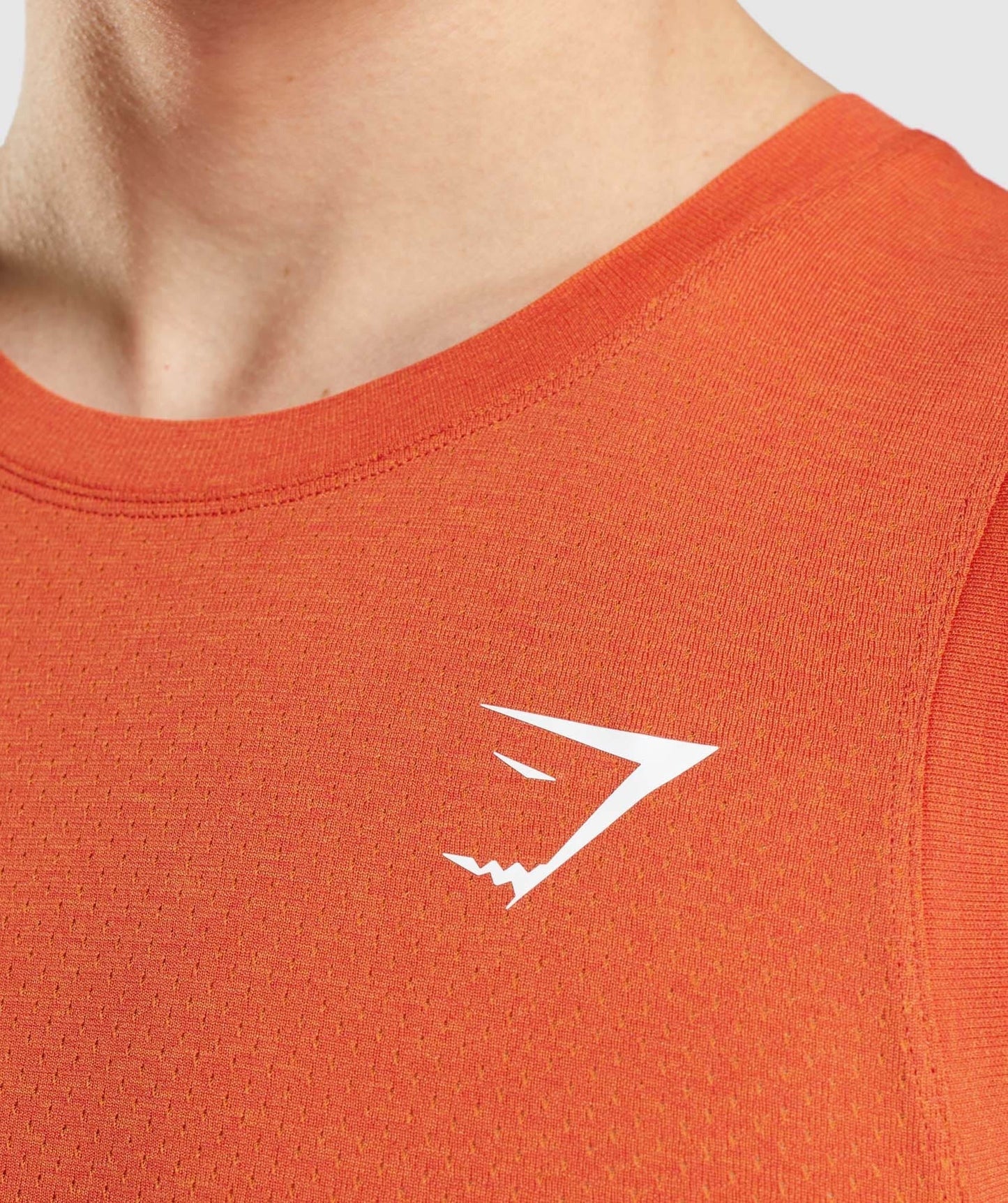 Gymshark Vital Light Tank - Papaya Orange Marl