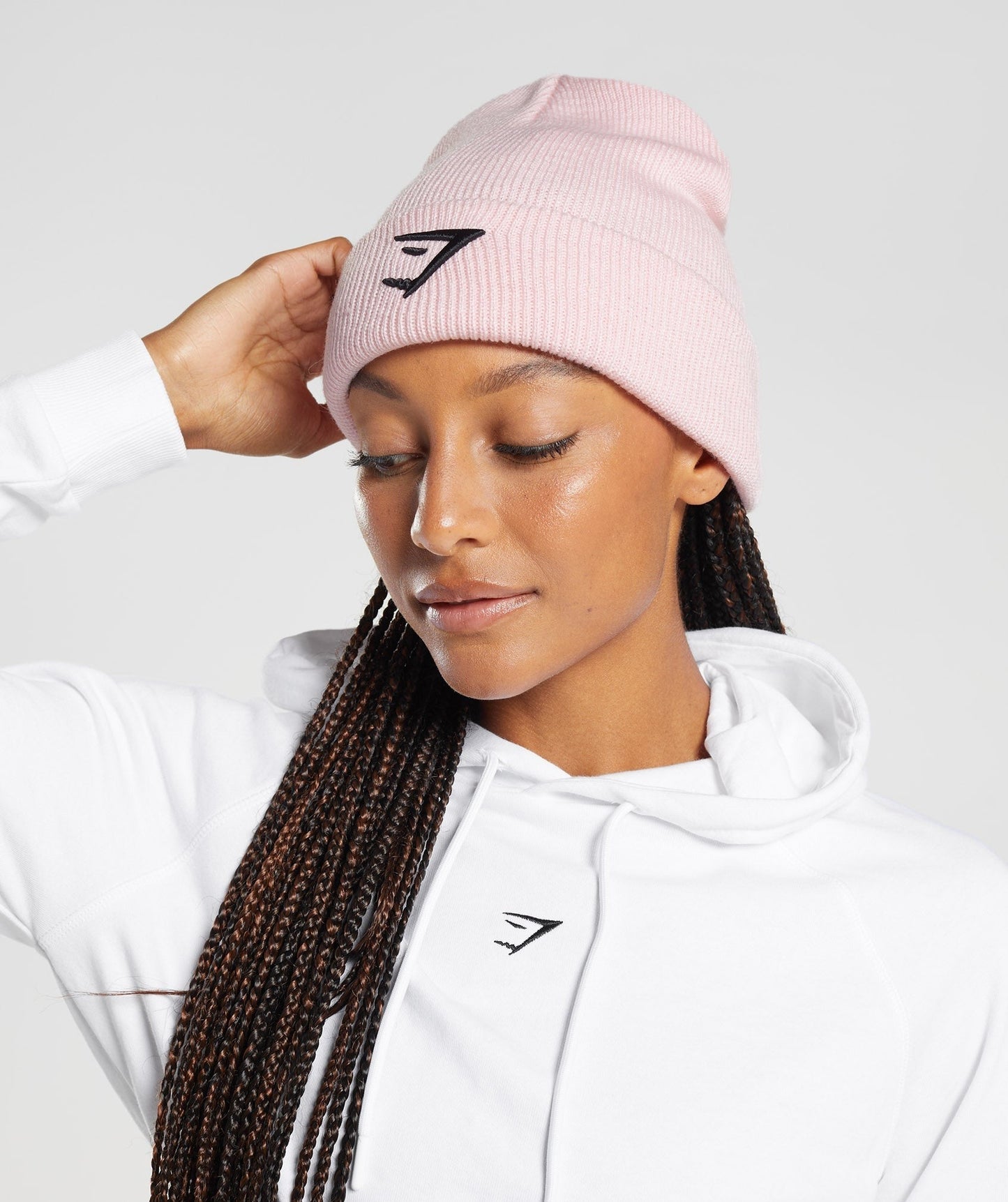 Gymshark Sharkhead Beanie - Sweet Pink