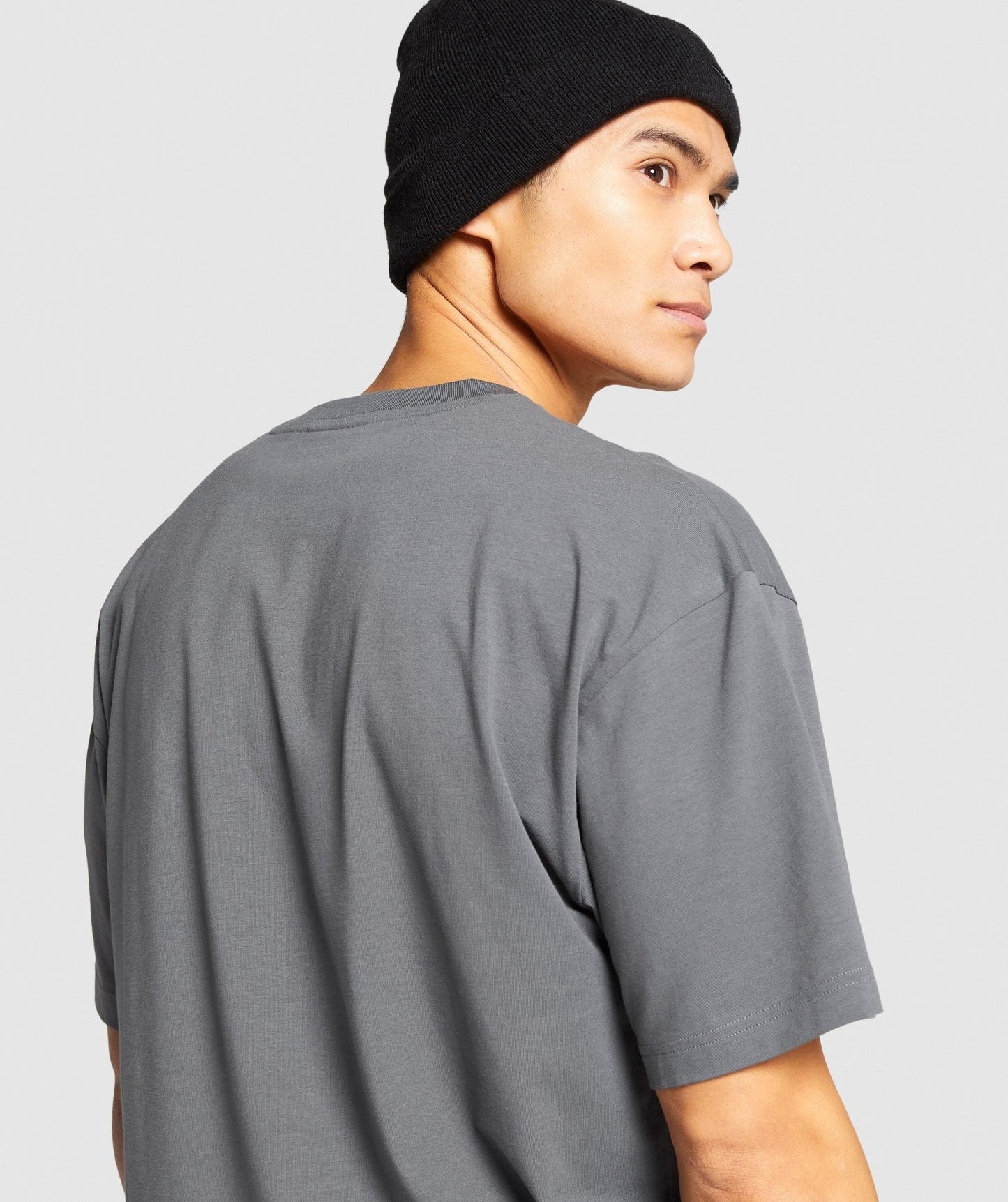 Gymshark Essential Oversized T-Shirt - Charcoal