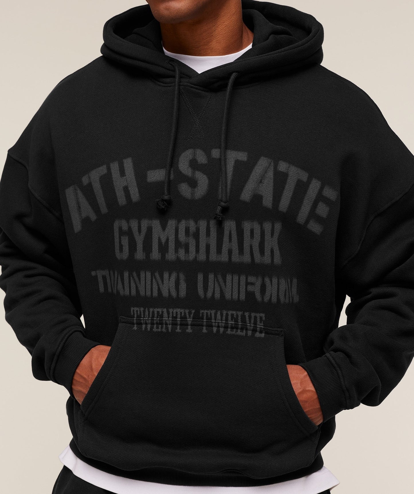 Gymshark Collegiate Hoodie - Black