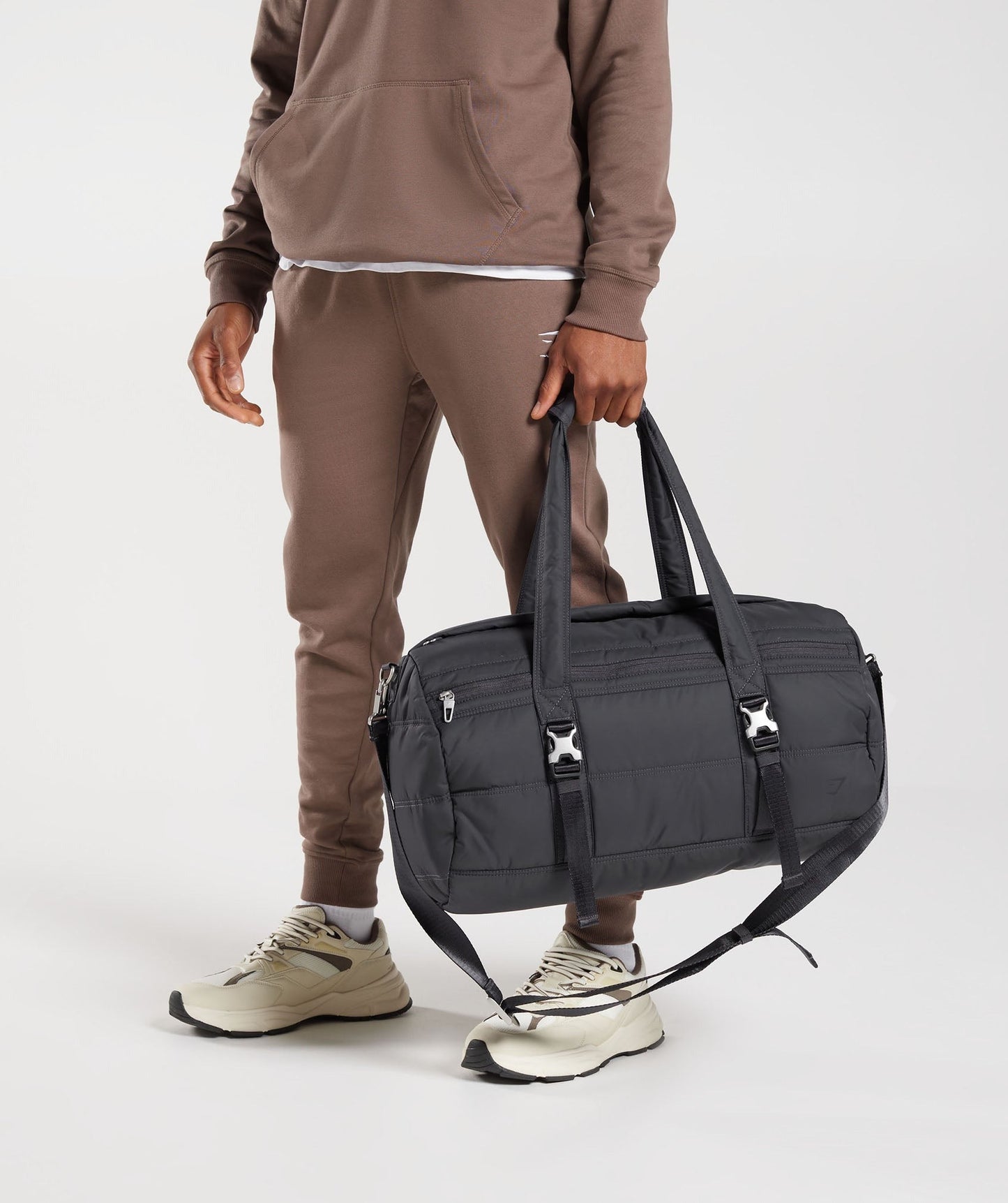Gymshark Lifestyle Barrel Bag - Onyx Grey