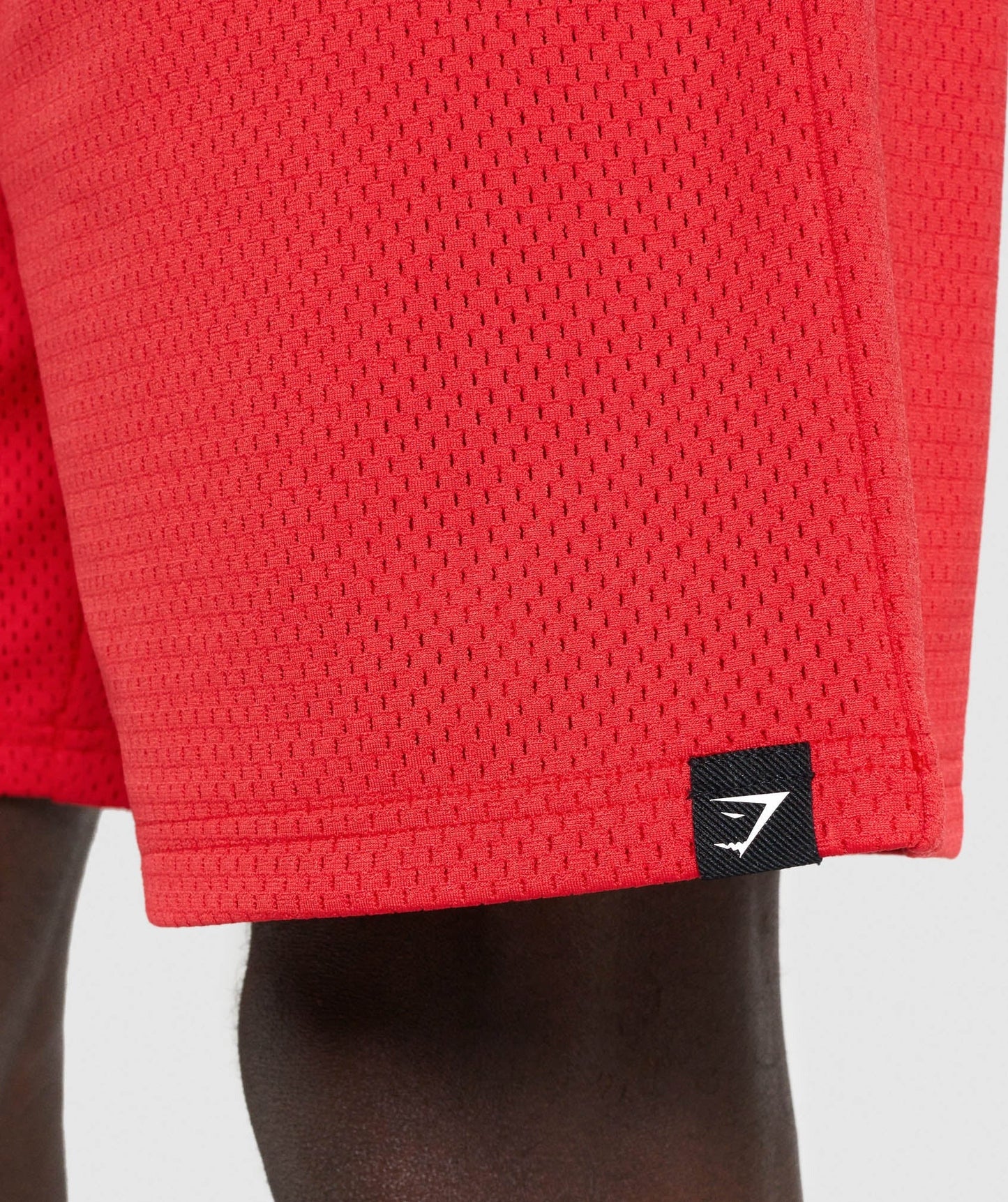Gymshark Mesh 9" Shorts - Red