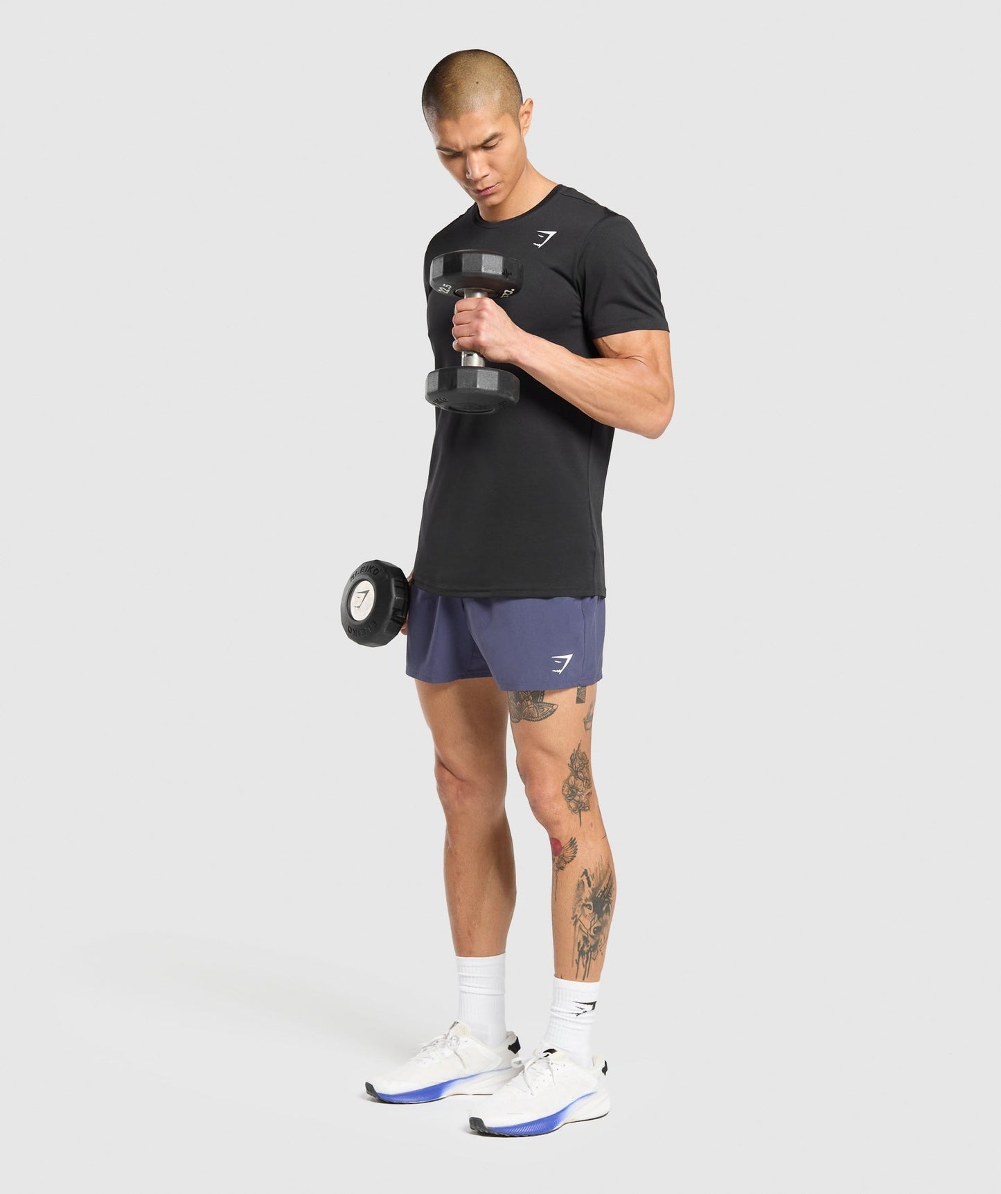 Gymshark Arrival 5" Shorts - Weighted Purple