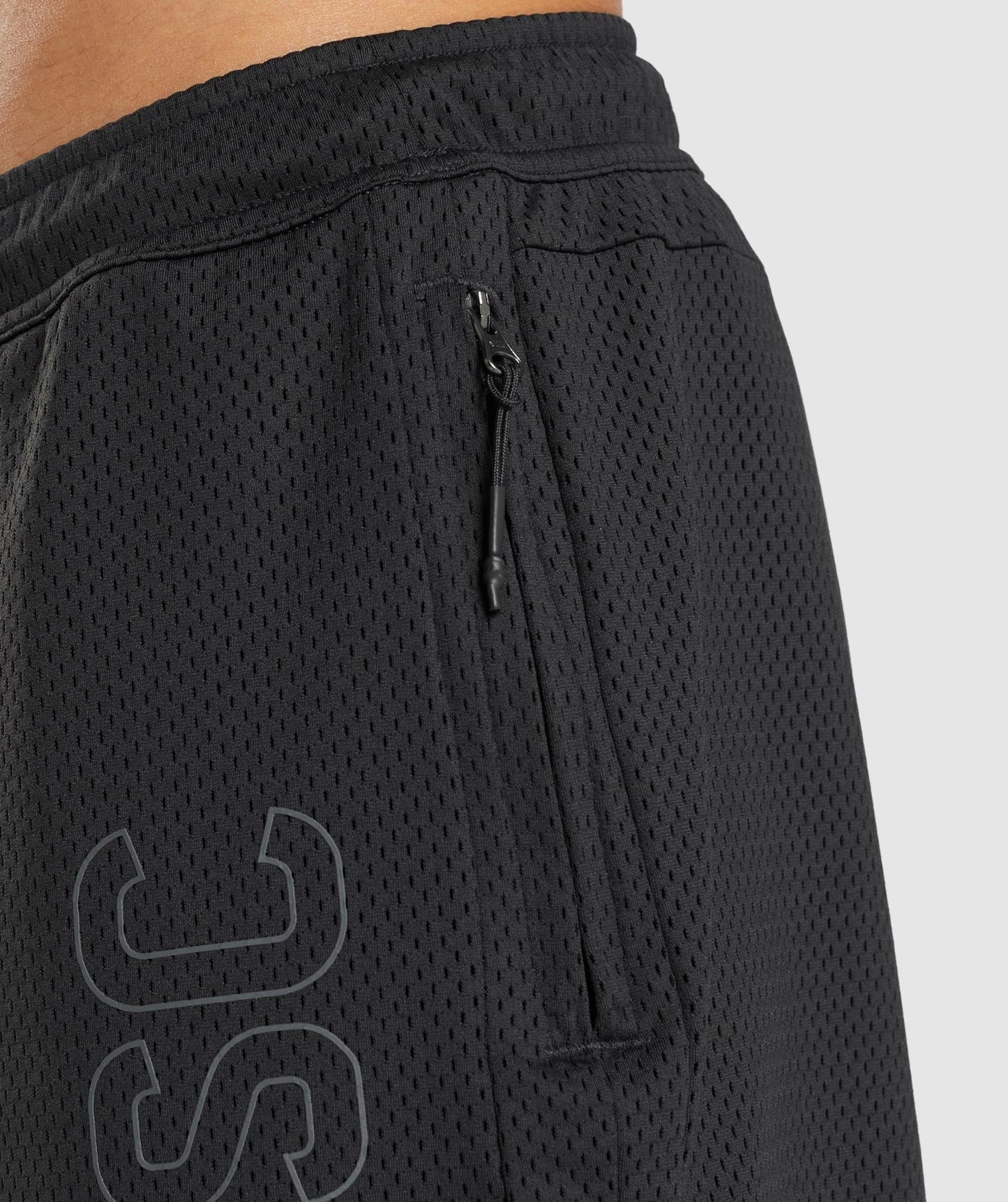 Gymshark //Steve Cook Mesh Shorts - Black