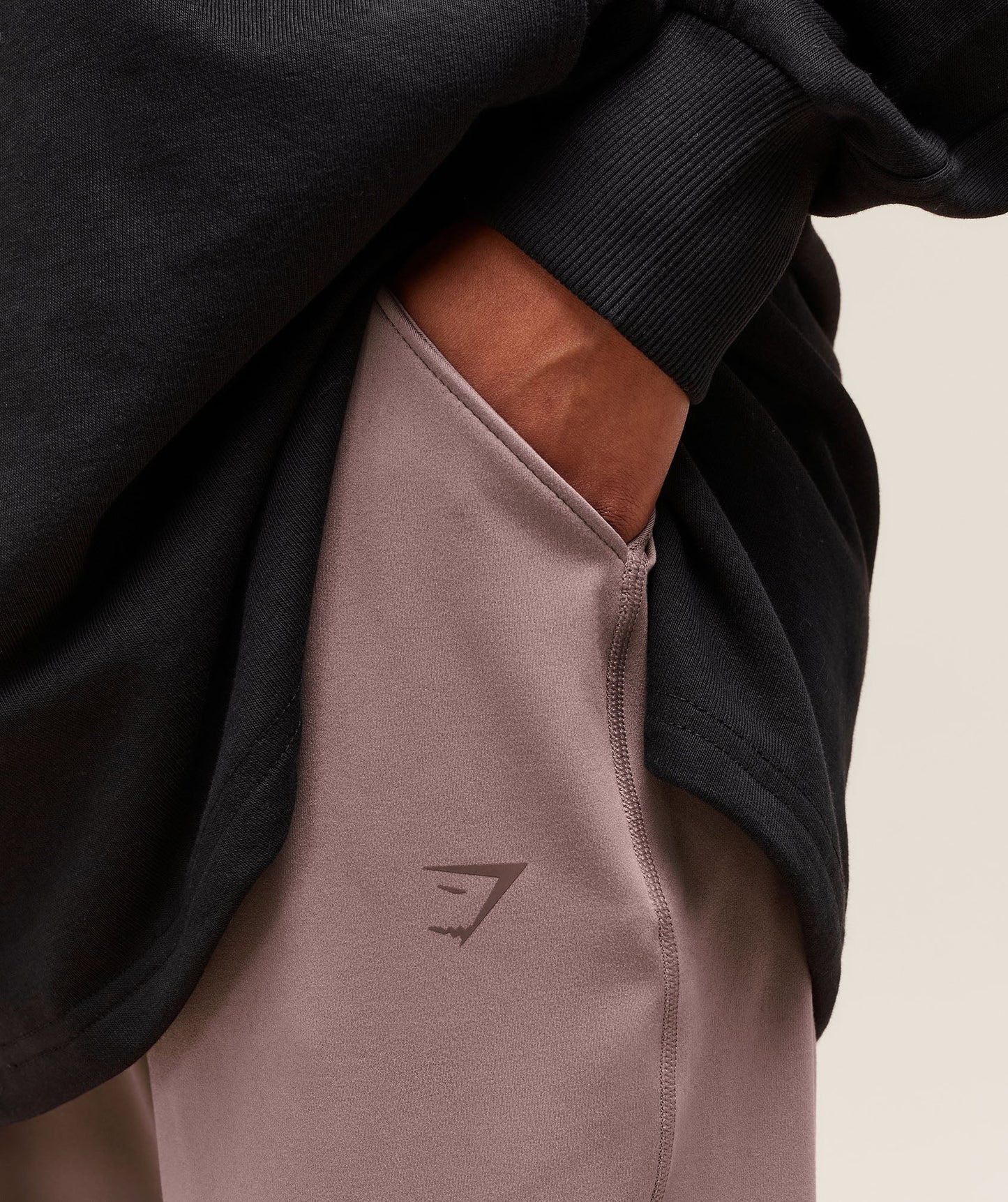 Gymshark Covered Joggers - Washed Mauve