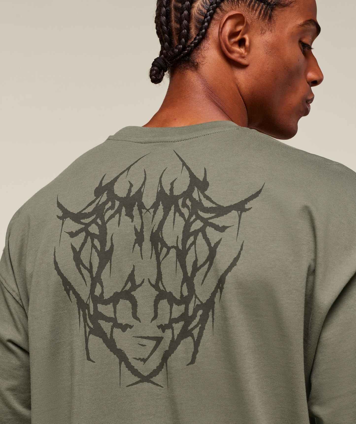 Gymshark Carlos Belcast x Rest Day Essential T-Shirt - Base Green