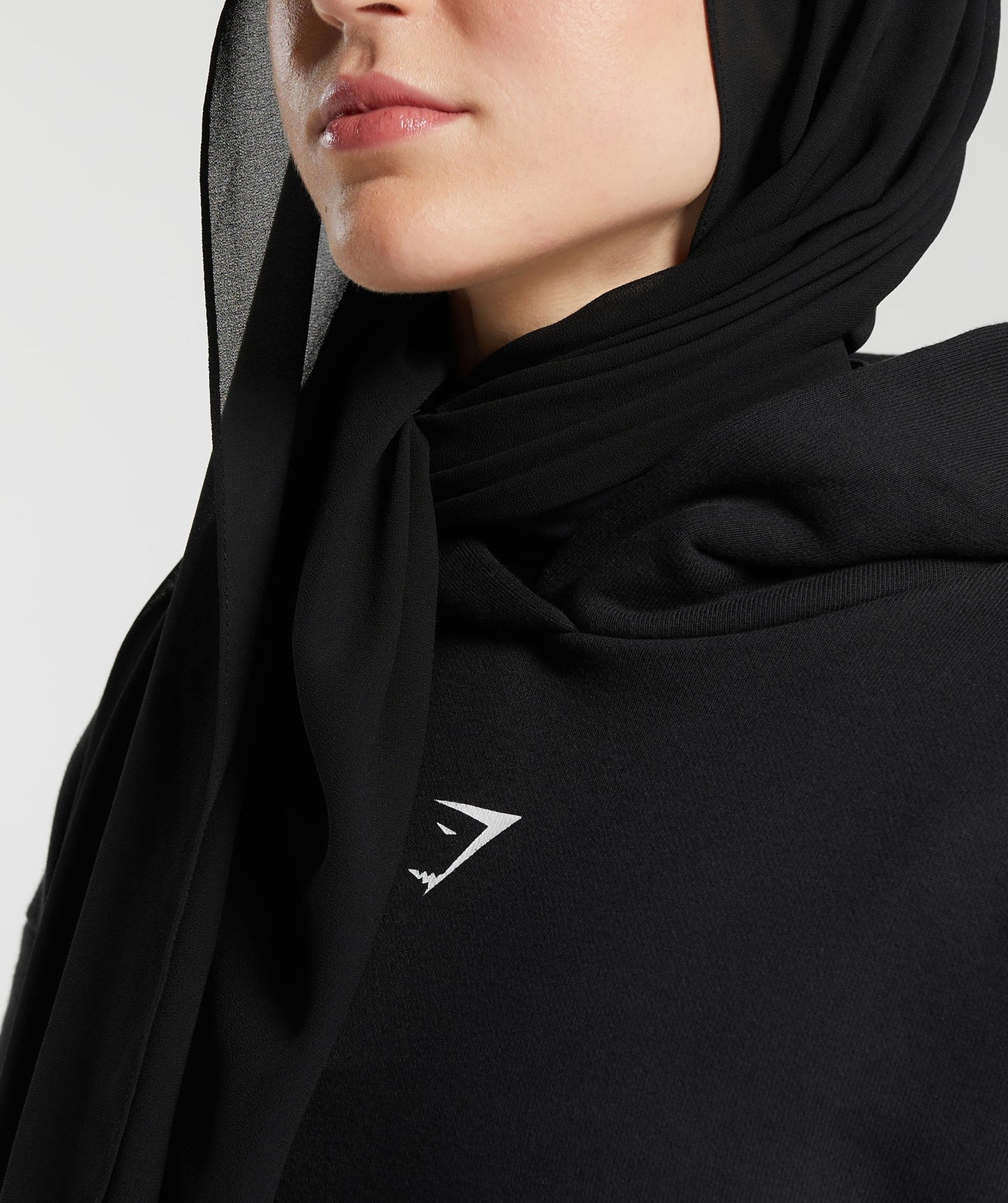 Gymshark GS X Leana Deeb Oversized Graphic Hoodie - Black