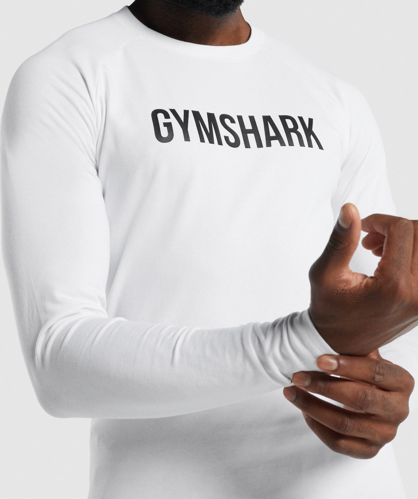 Gymshark Apollo Long Sleeve T-Shirt - White