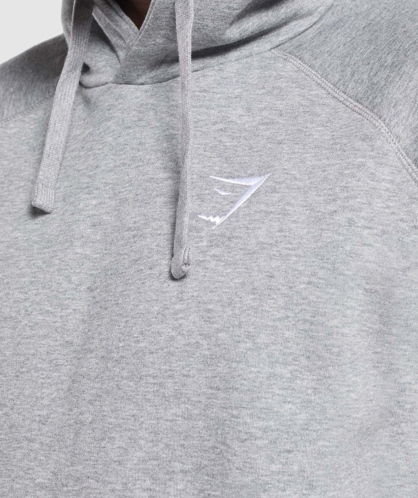Gymshark Crest Hoodie - Charcoal Marl