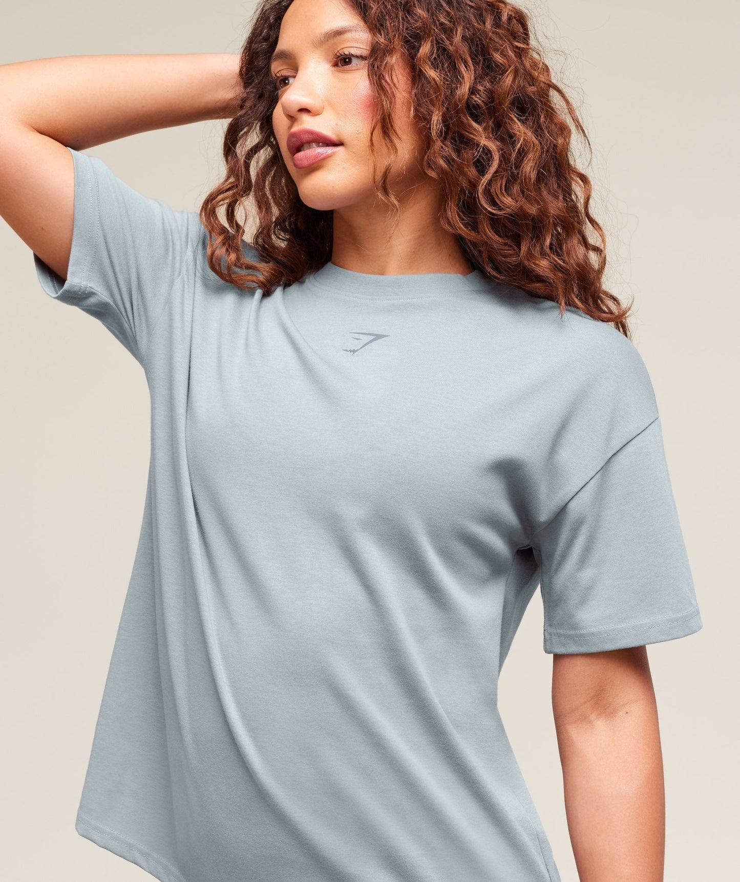 Gymshark GS Power Oversized T-Shirt - Denim Grey