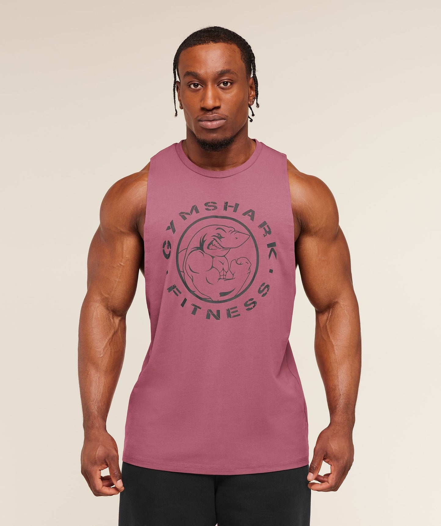 Gymshark Legacy Drop Arm Tank - Reset Pink