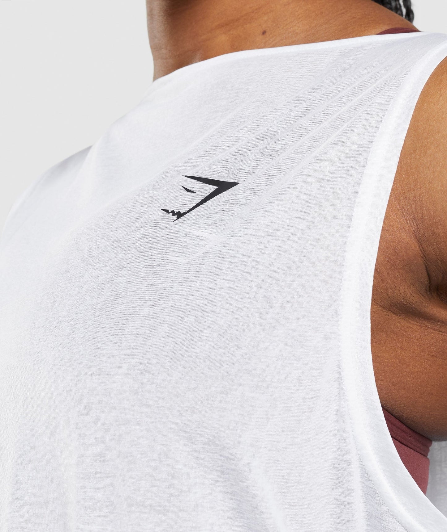 Gymshark Training Oversized Tank - White