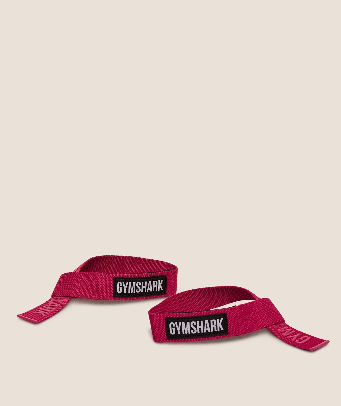 Gymshark Silicone Lifting Straps - Build Pink