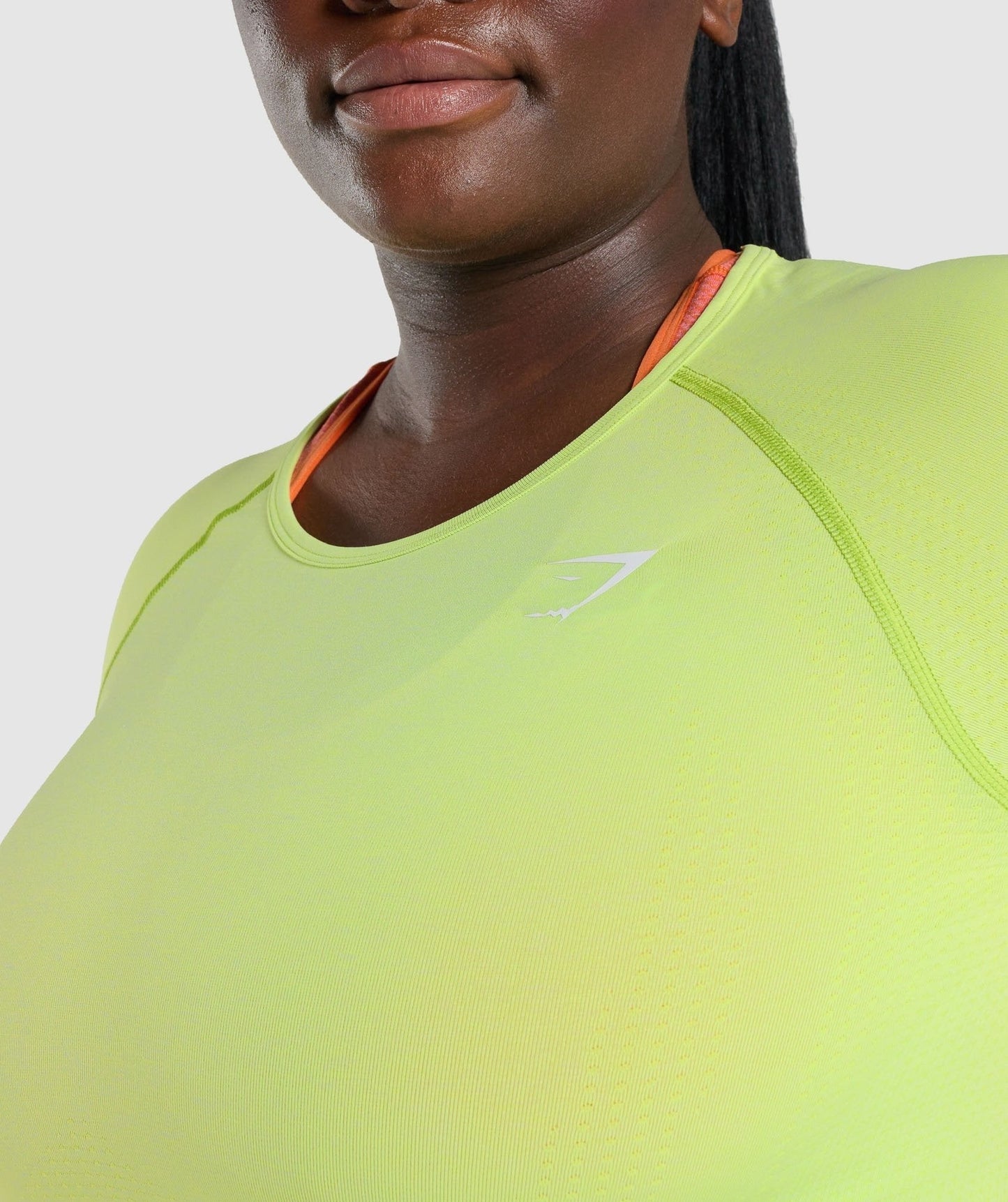 Gymshark Vital Crop Top - Yellow Marl