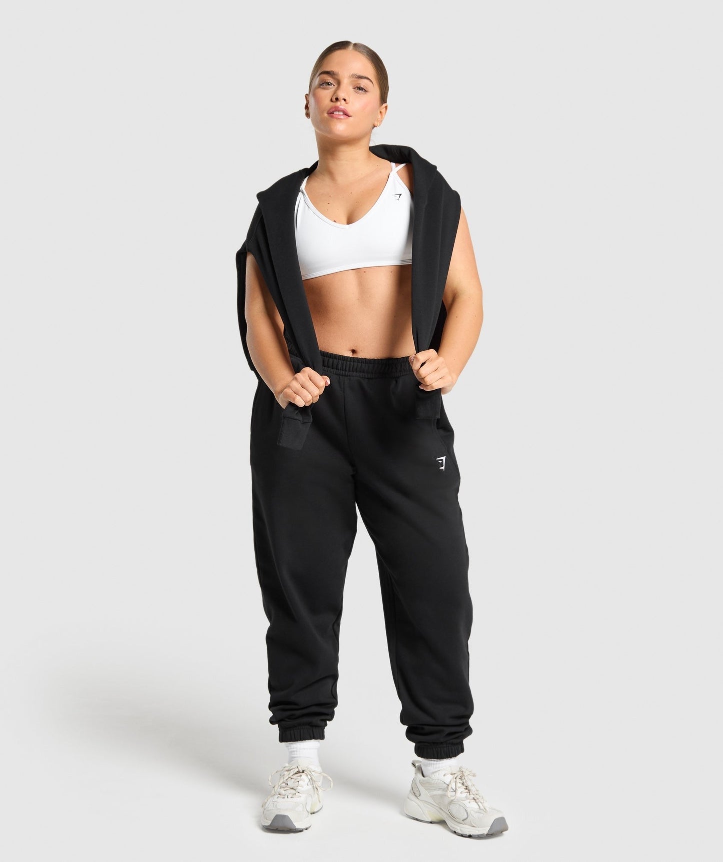 Gymshark Training Fleece Short Joggers - Black