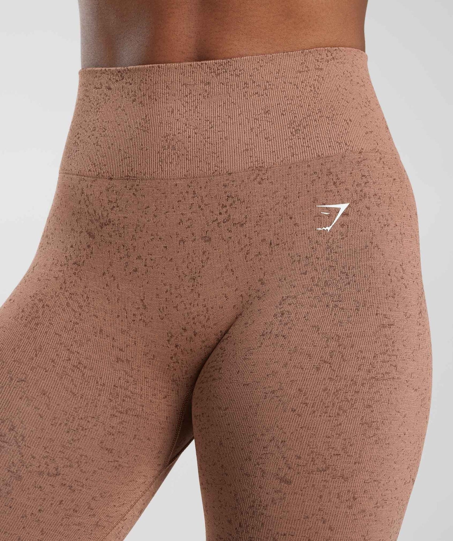 Gymshark Adapt Fleck x Whitney Leggings - Sandstone Brown