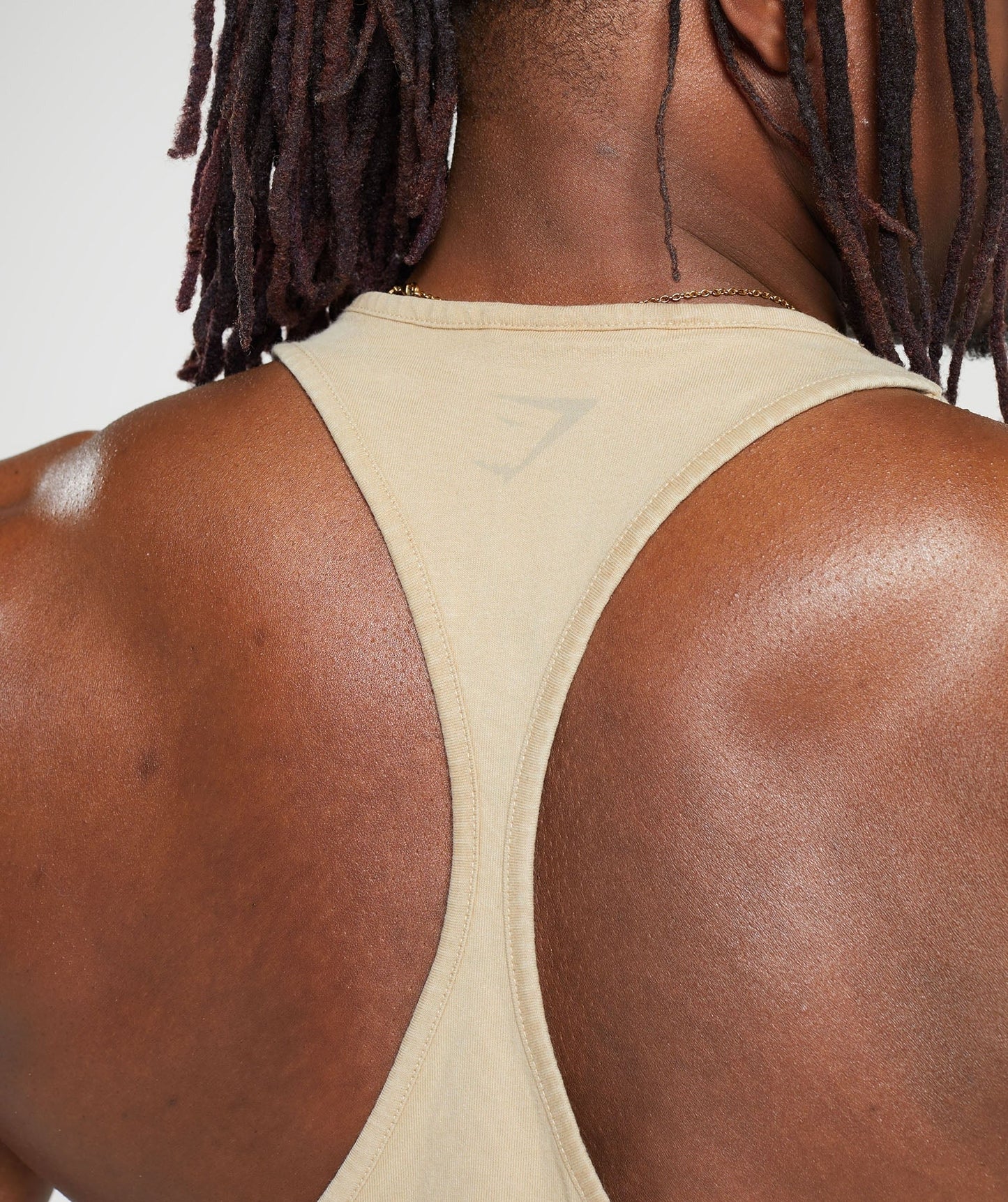 Gymshark Heritage Washed Stringer - Desert Beige