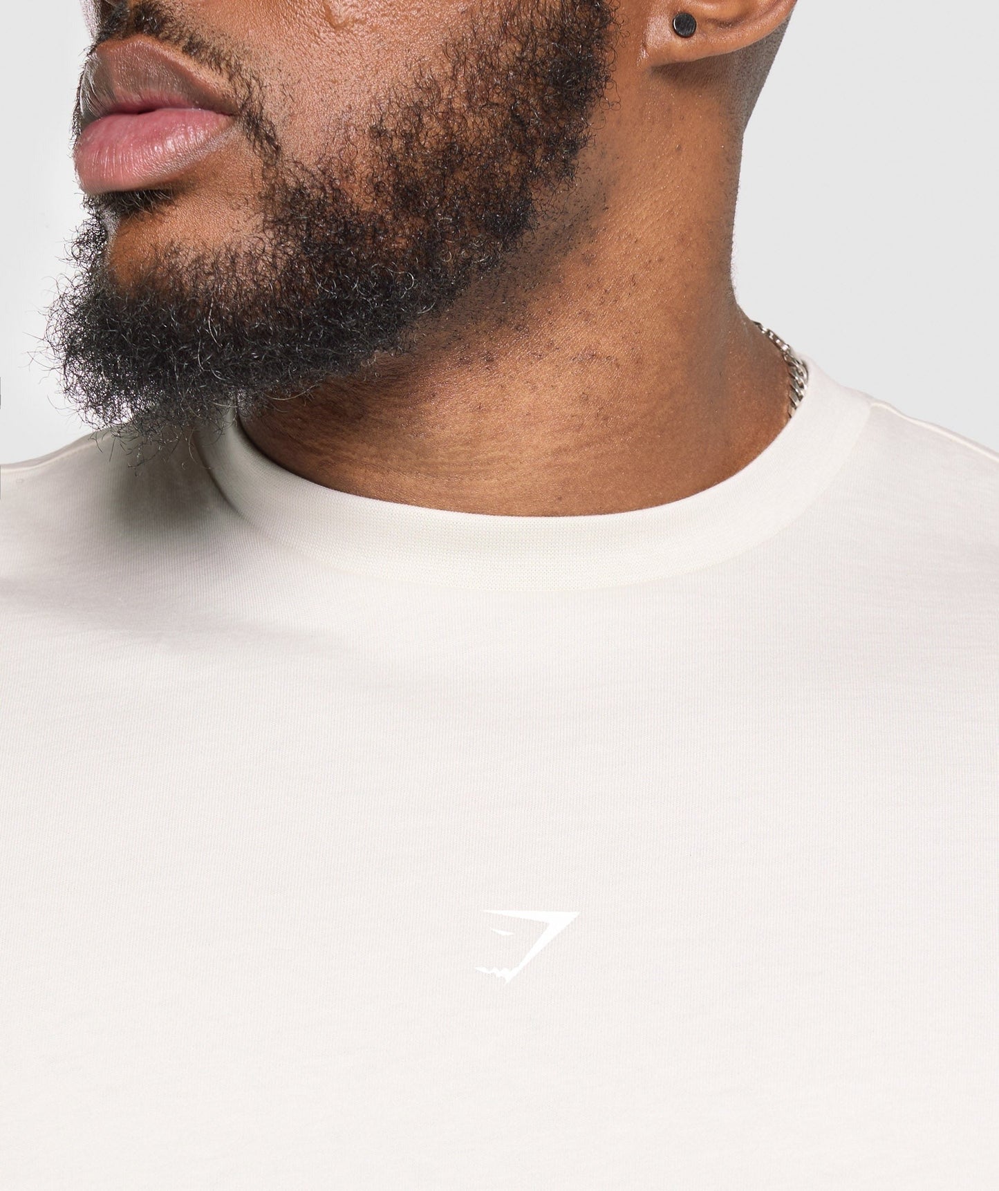 Gymshark Atlas T-Shirt - Oat White
