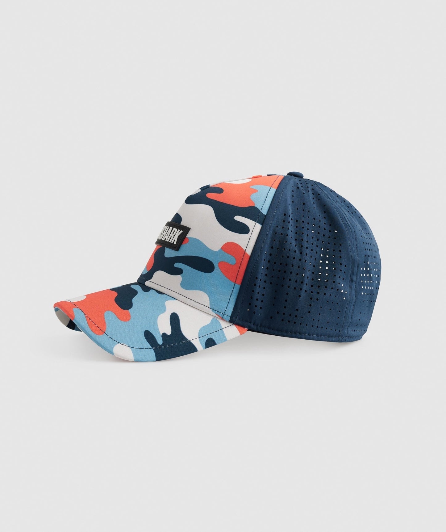Gymshark Trucker Cap - Blue/Orange Camo