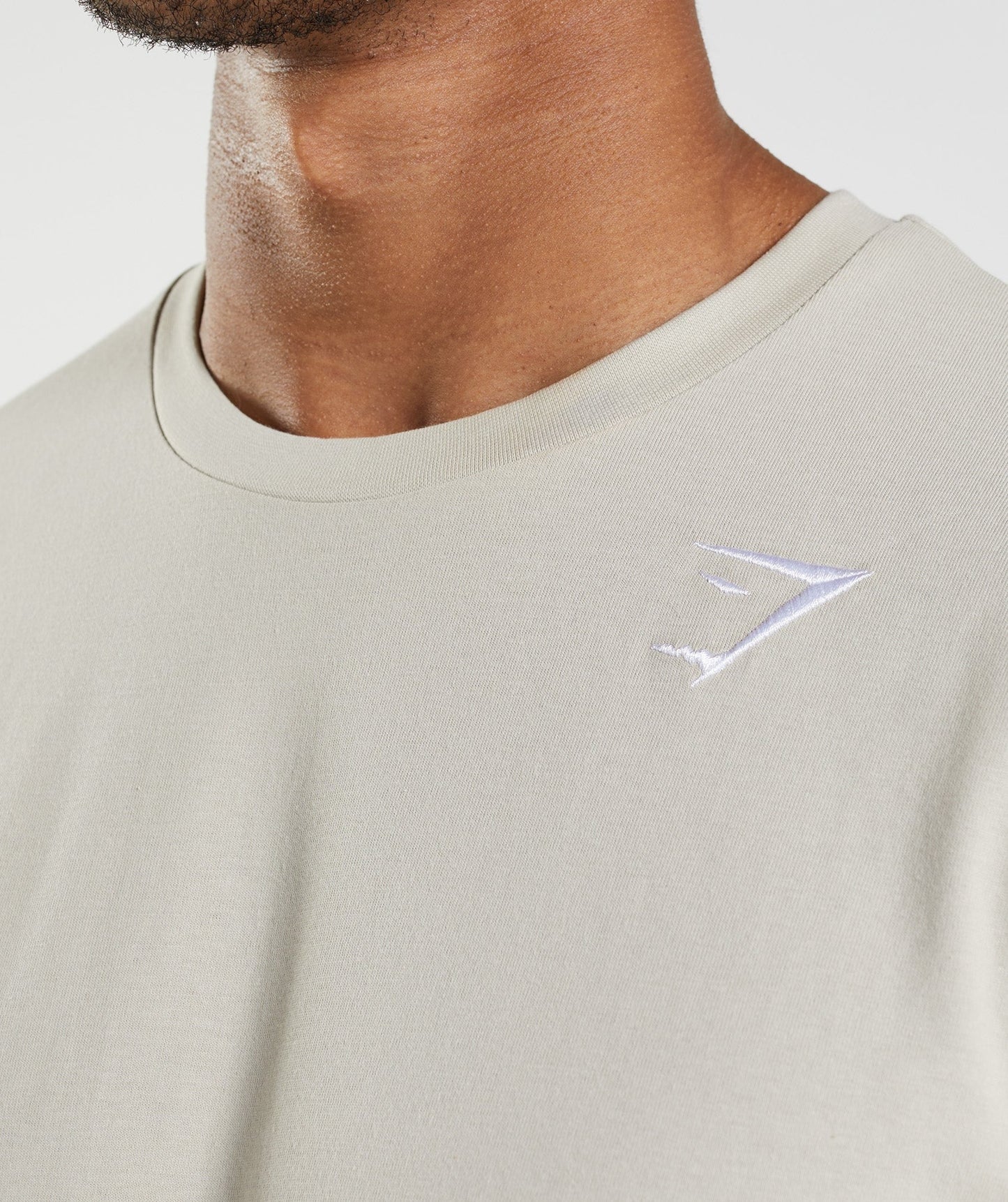Gymshark Crest T-Shirt - Pebble Grey