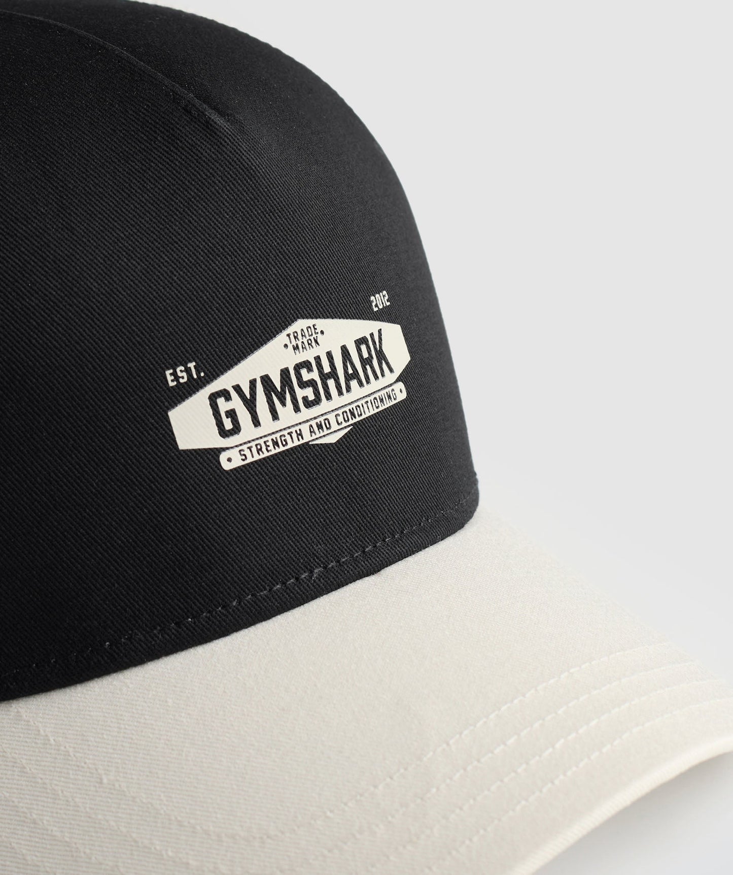 Gymshark Craft Trucker - Oat White/Black