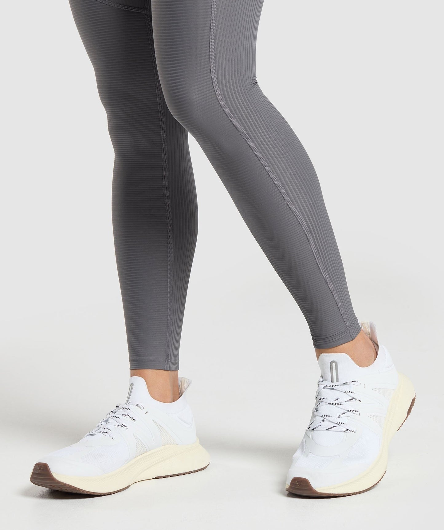 Gymshark Ribbed Legging - Brushed Grey