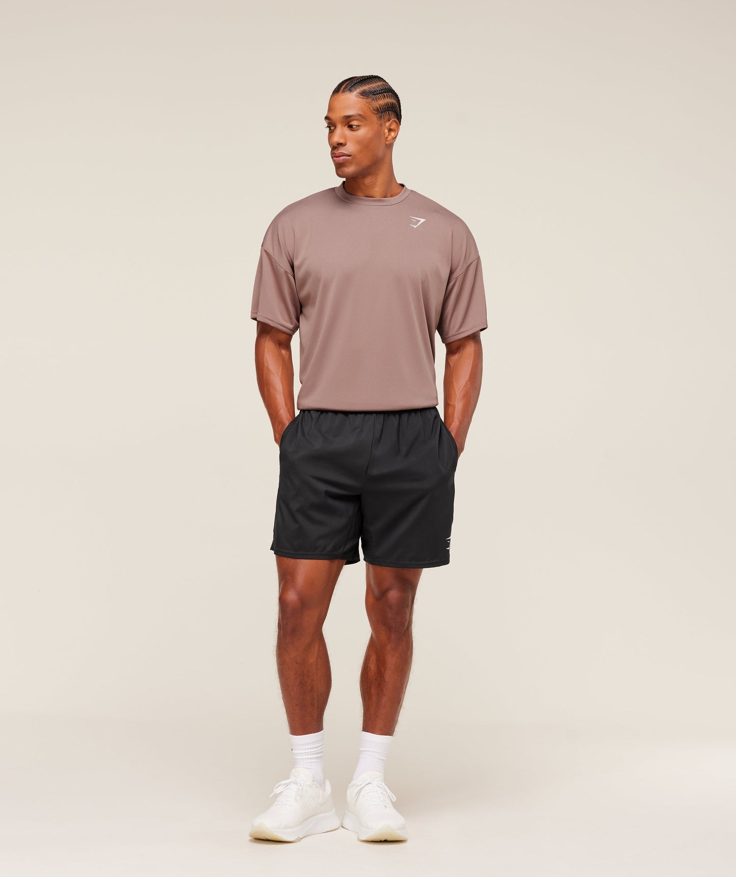 Gymshark Arrival Oversized T-Shirt - Chestnut Pink