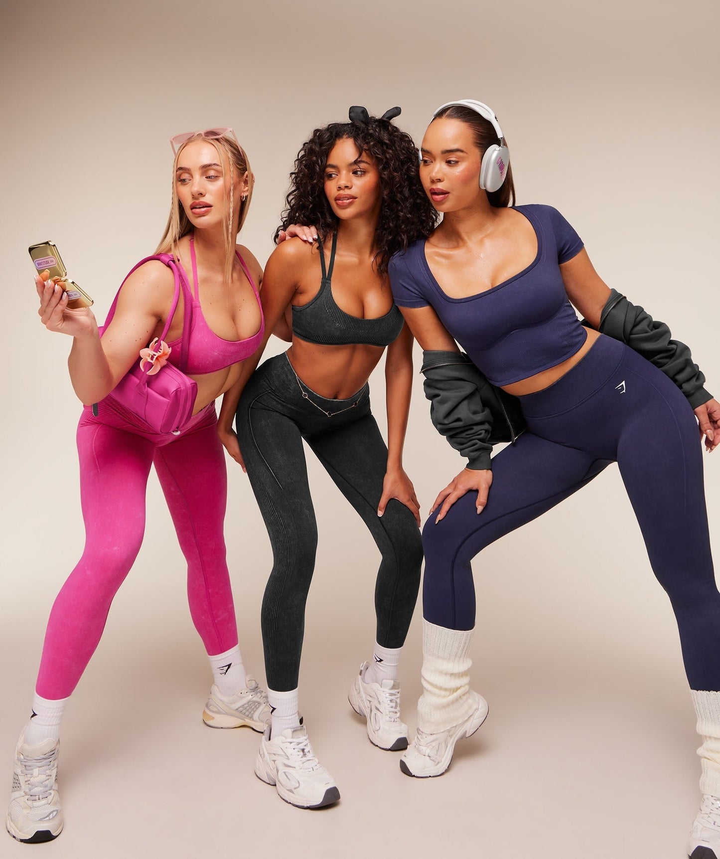 Gymshark x Bratz Leggings - Indigo Purple/Wash
