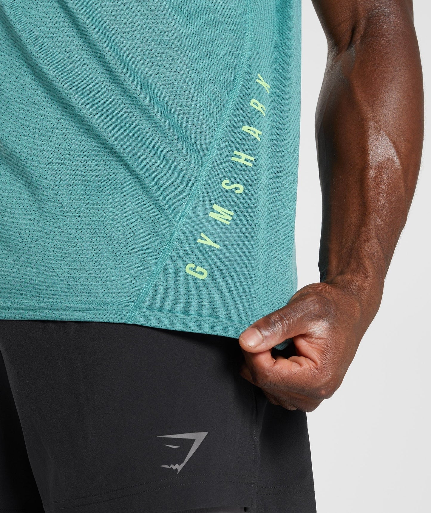 Gymshark Sport Tank - Slate Blue/Black Marl