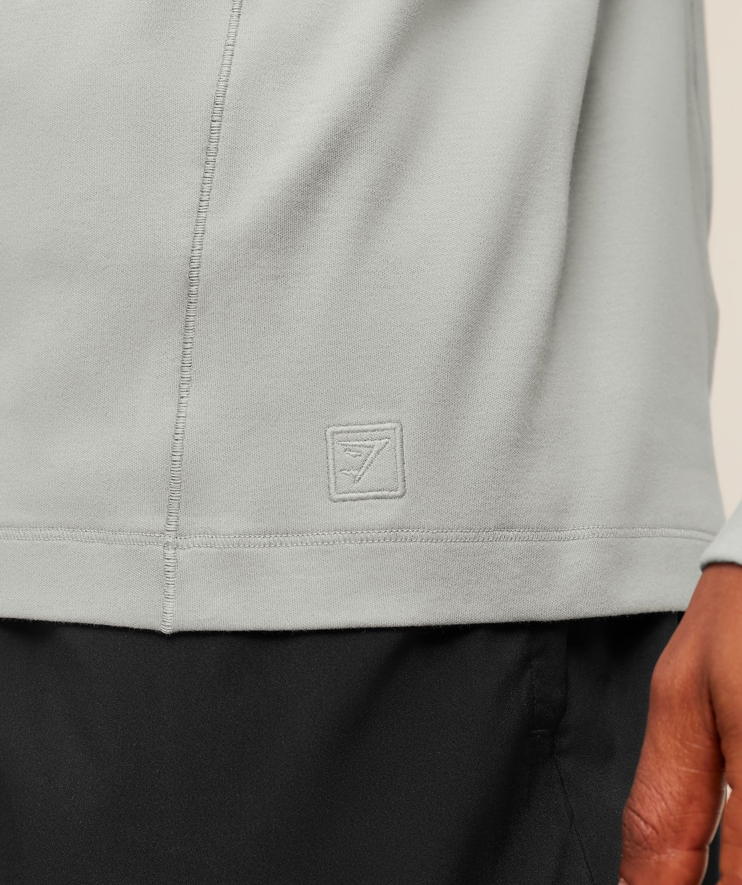 Gymshark Off Duty Long Sleeve T-Shirt - Smokey Grey