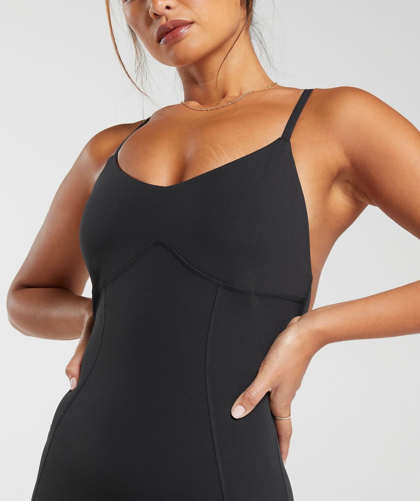 Gymshark Strappy All in One Full Length - Black