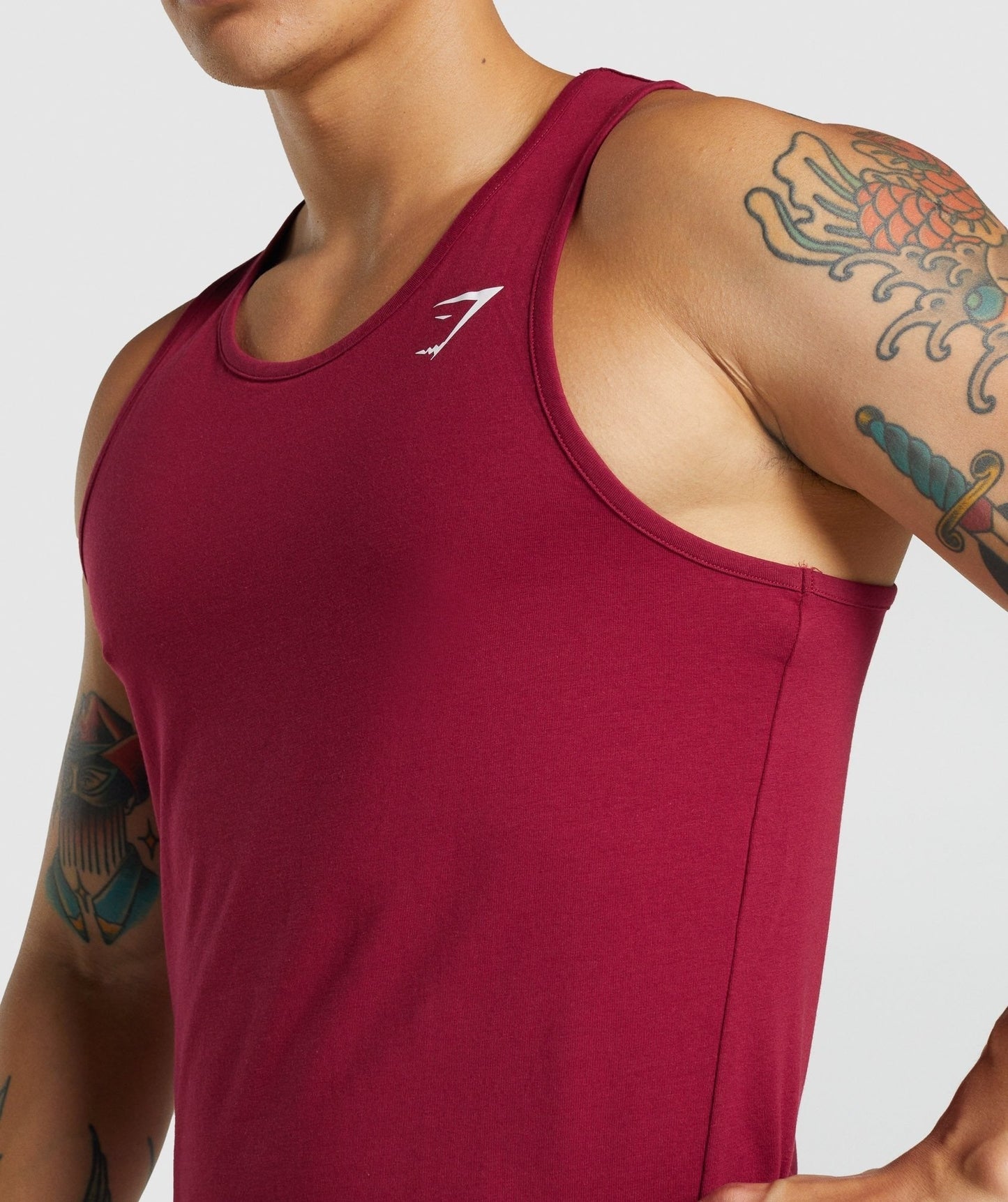 Gymshark Critical 2.0 Tank - Burgundy