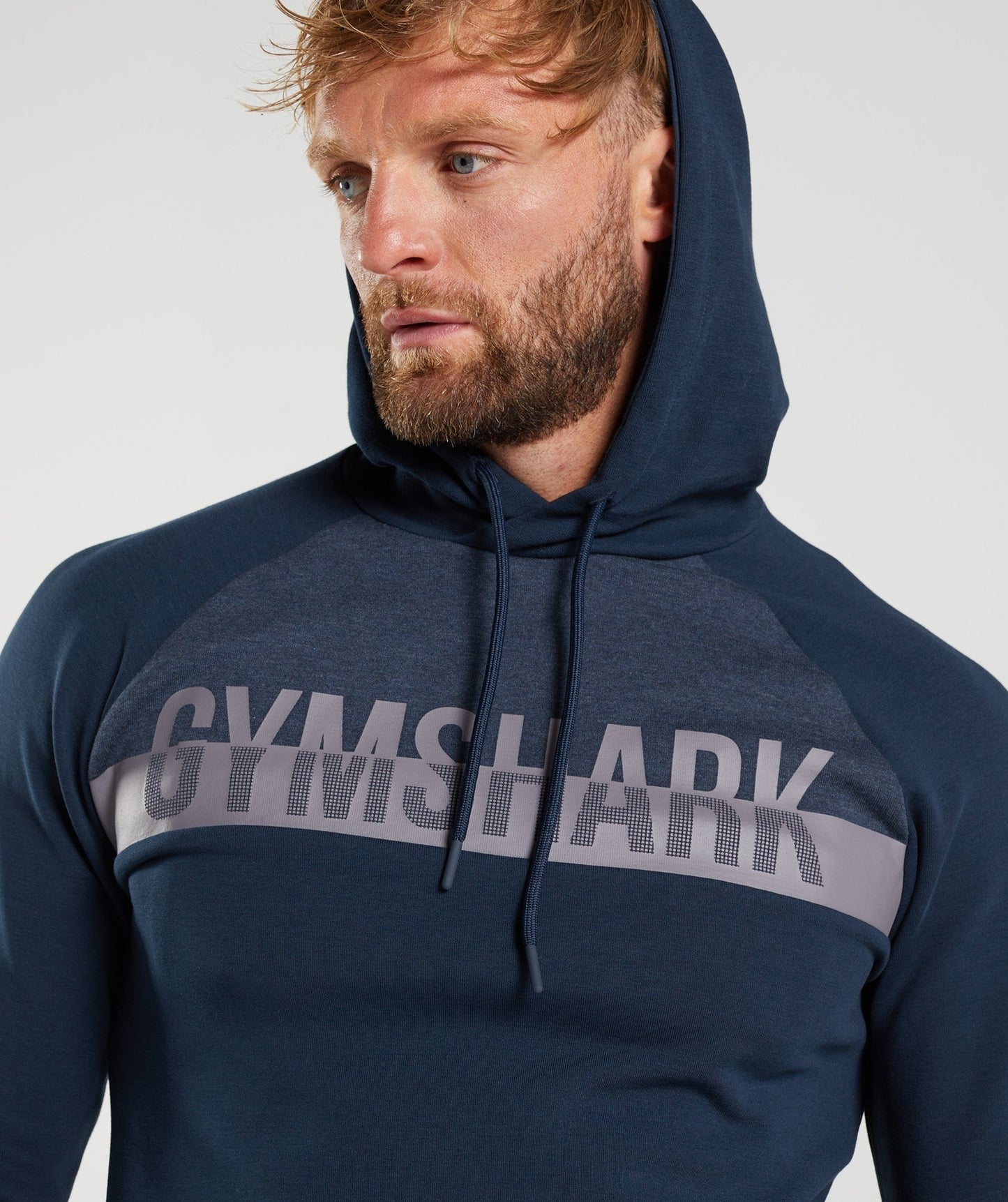 Gymshark Bold React Hoodie - Navy
