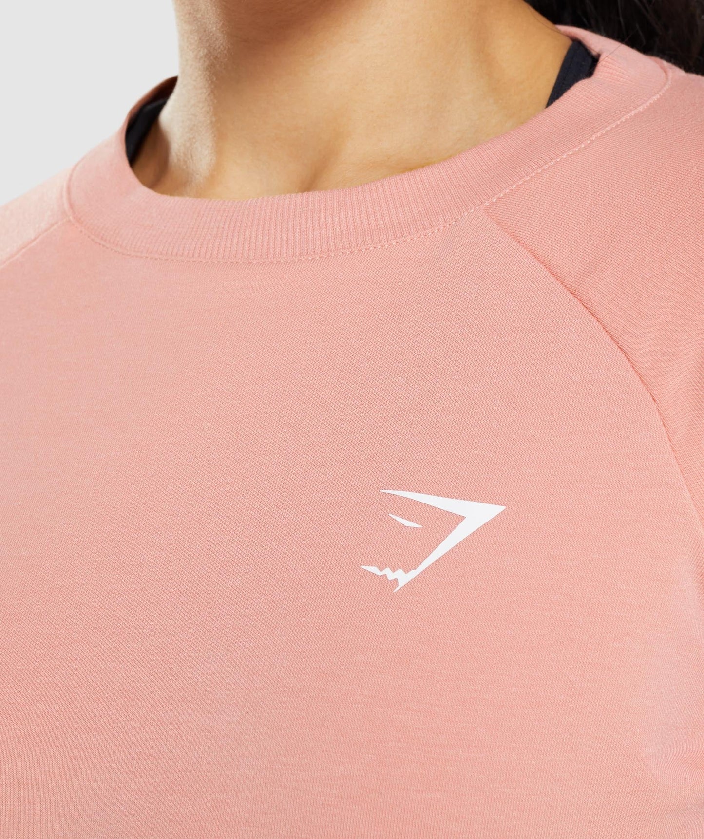 Gymshark Training Cropped Sweater - Paige Pink