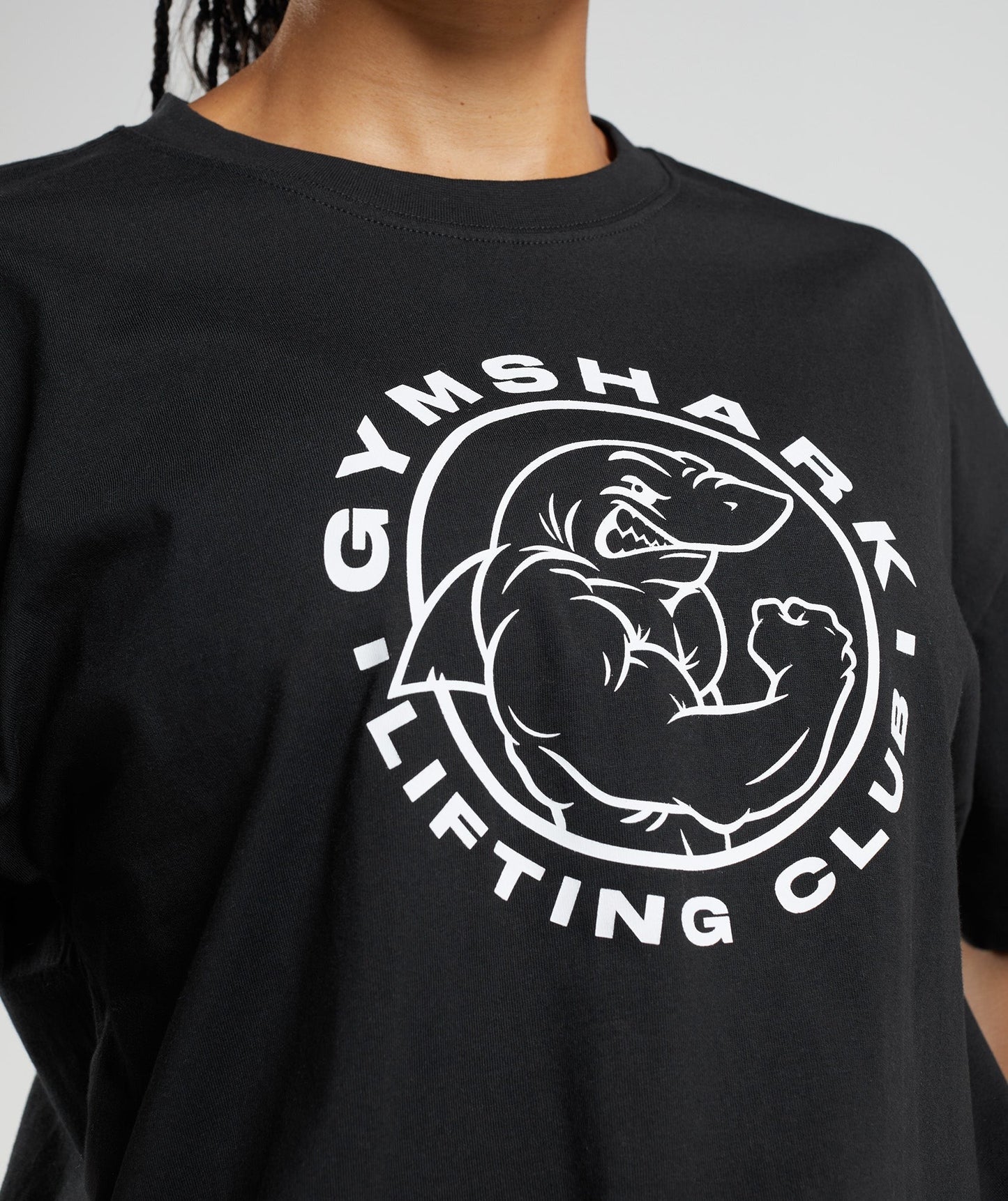 Gymshark Legacy Oversized T-Shirt - Black