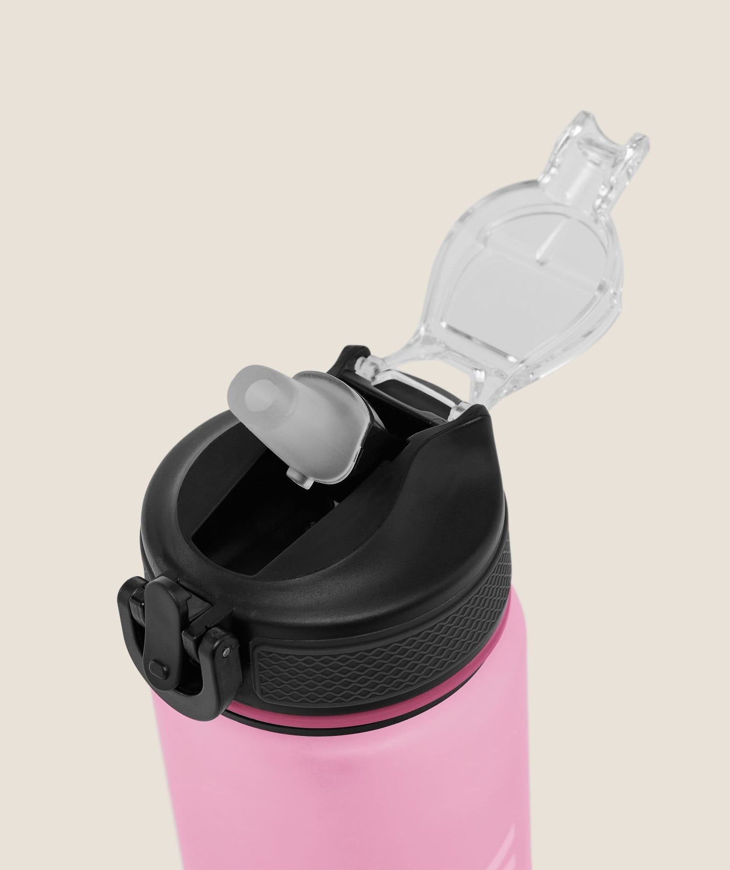 Gymshark Sports Bottle With Straw - Focus Pink