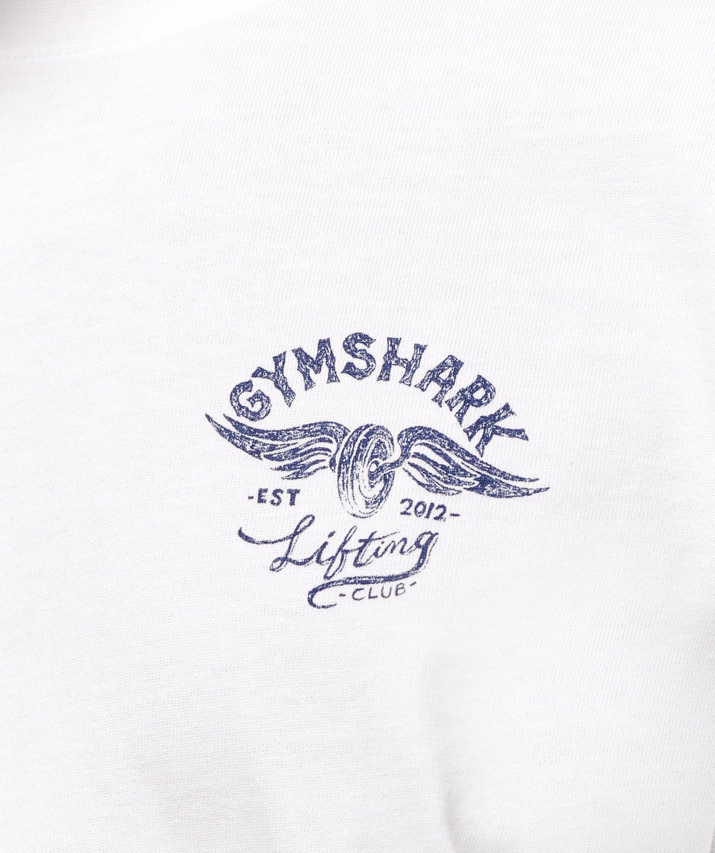 Gymshark Flying Weights T-Shirt - White