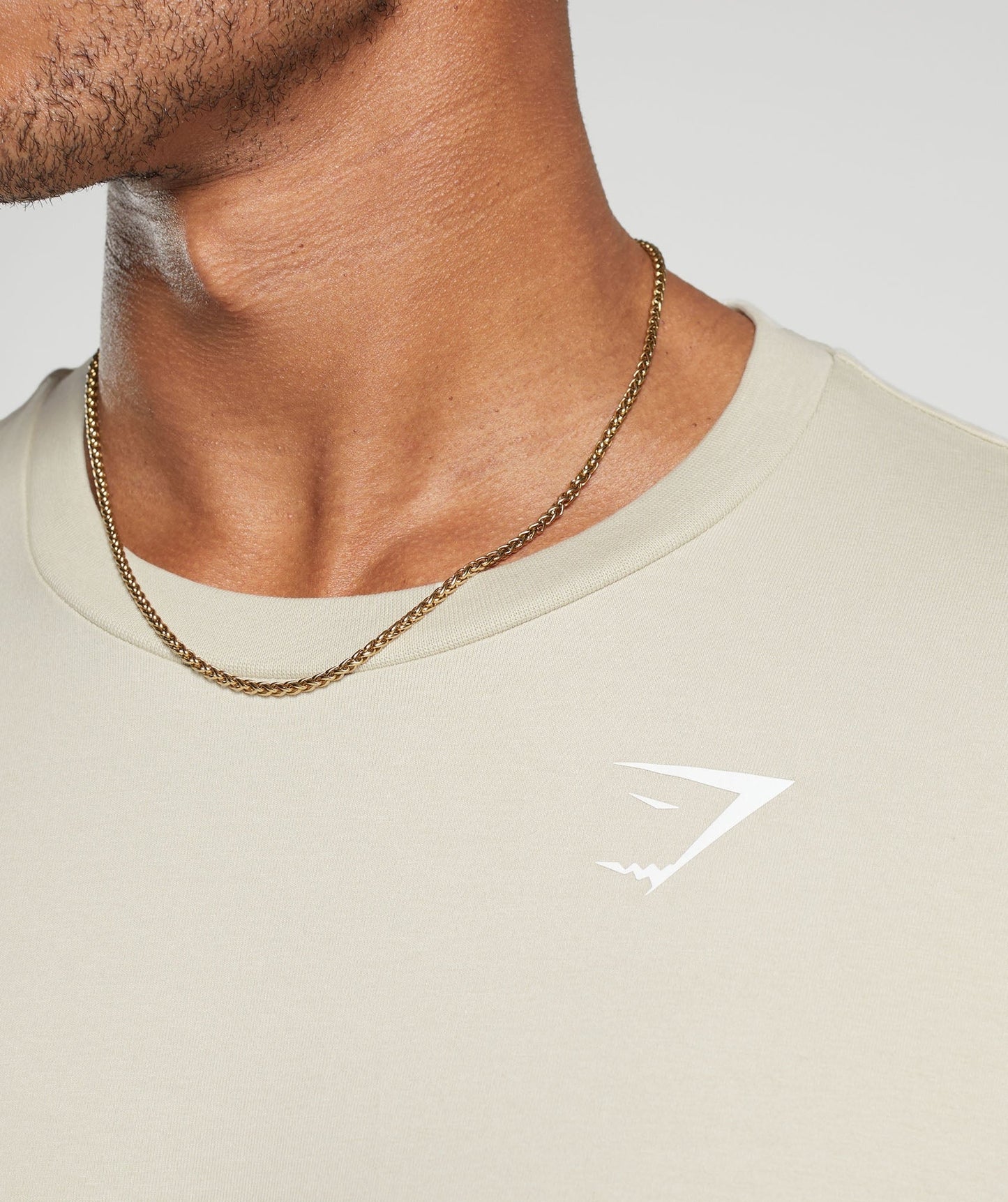 Gymshark Essential Oversized T-Shirt - Pebble Grey