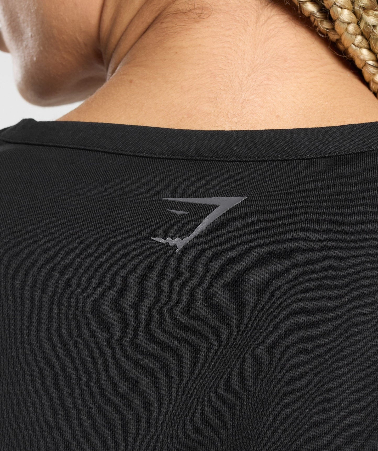 Gymshark Lifting Baddie Midi Long Sleeve Top - Black