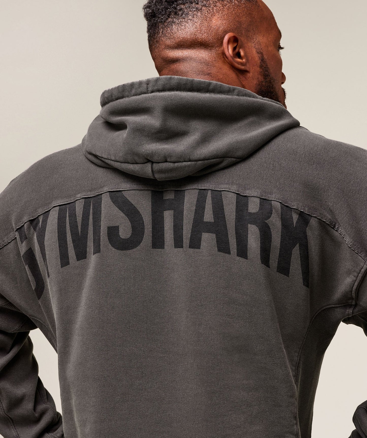 Gymshark Power Washed Hoodie - Grey