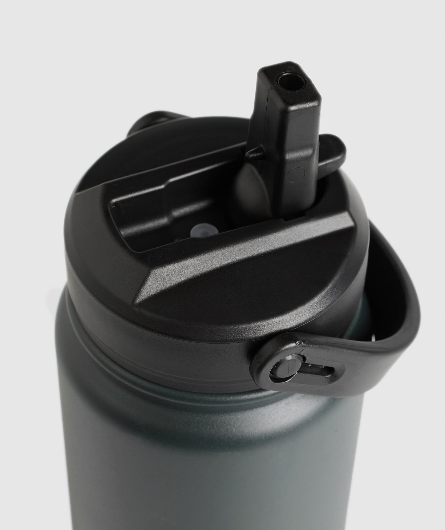 Gymshark Metal Insulated Straw Bottle 24oz - Slate Teal