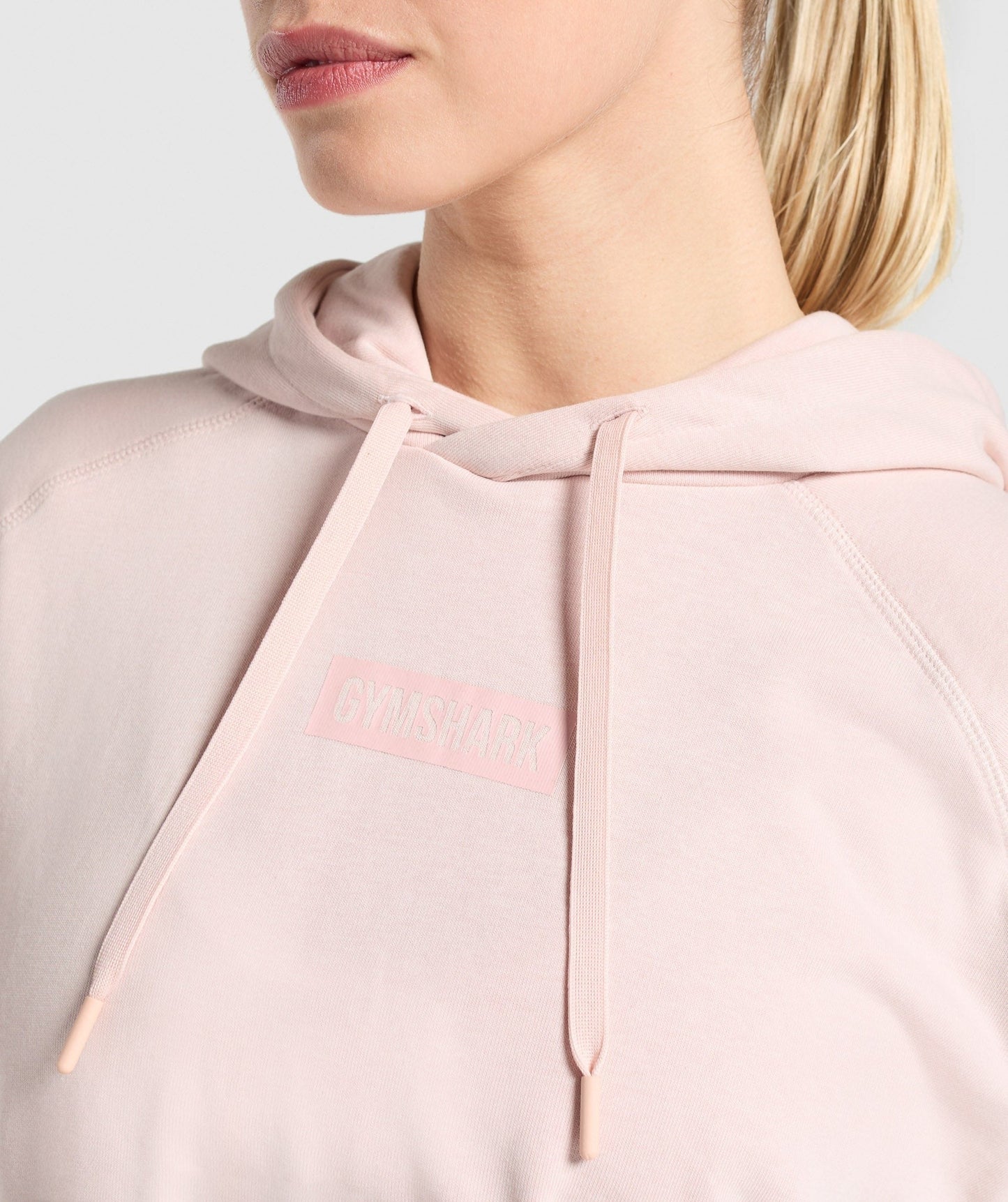 Gymshark Block Oversized Hoodie - Fair Pink